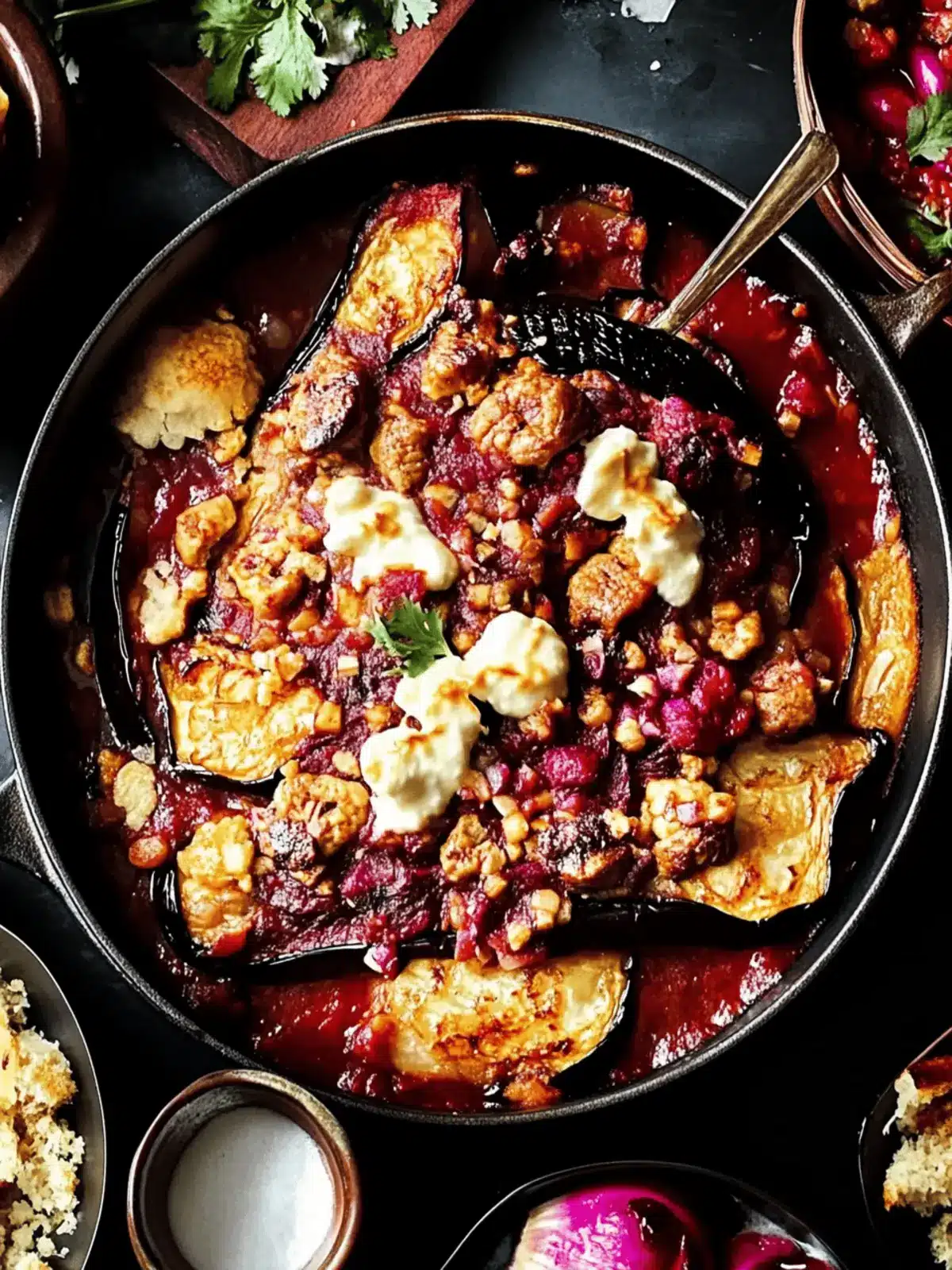 Persian aubergine bake