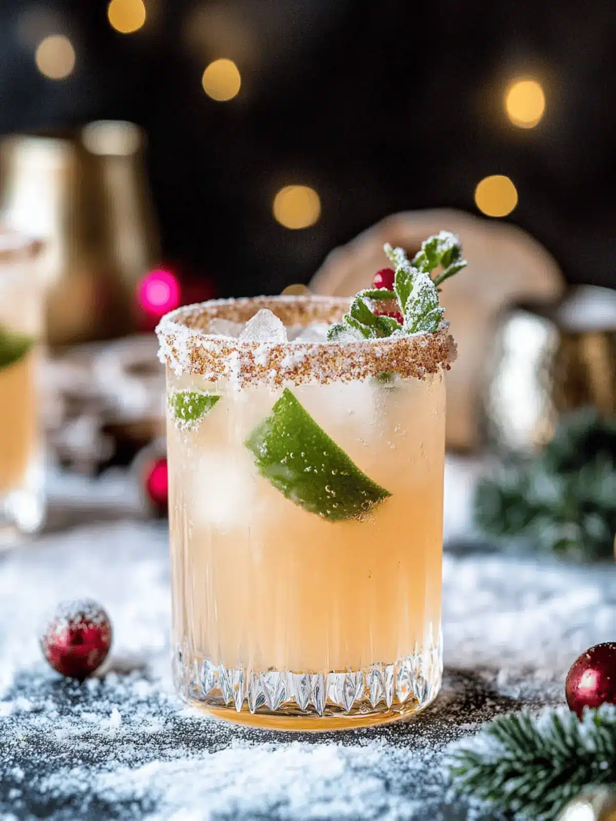The Spicy Sweet Grinch Cocktail