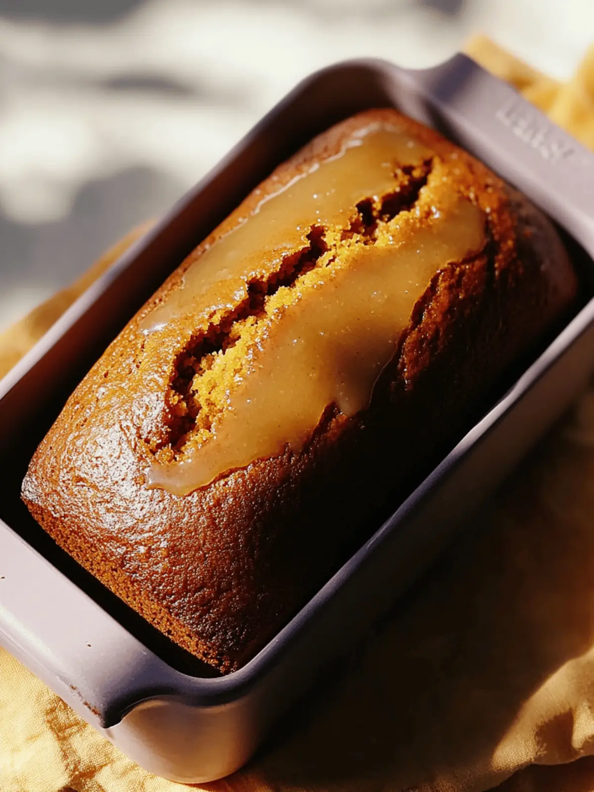 Decadent Butter Pumpkin Bread with Salted Maple Brown Butter Glaze 3 Butter Pumpkin Bread with Salted Maple Brown Butter Glaze
