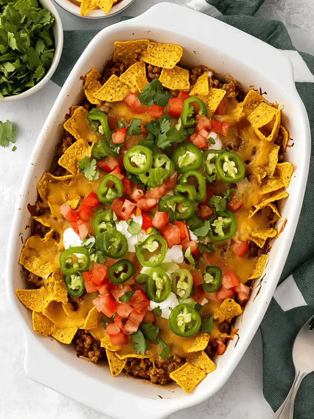 Easy Walking Taco Casserole with Fritos for a Quick Dinner Delight 2 Easy Walking Taco Casserole with Fritos