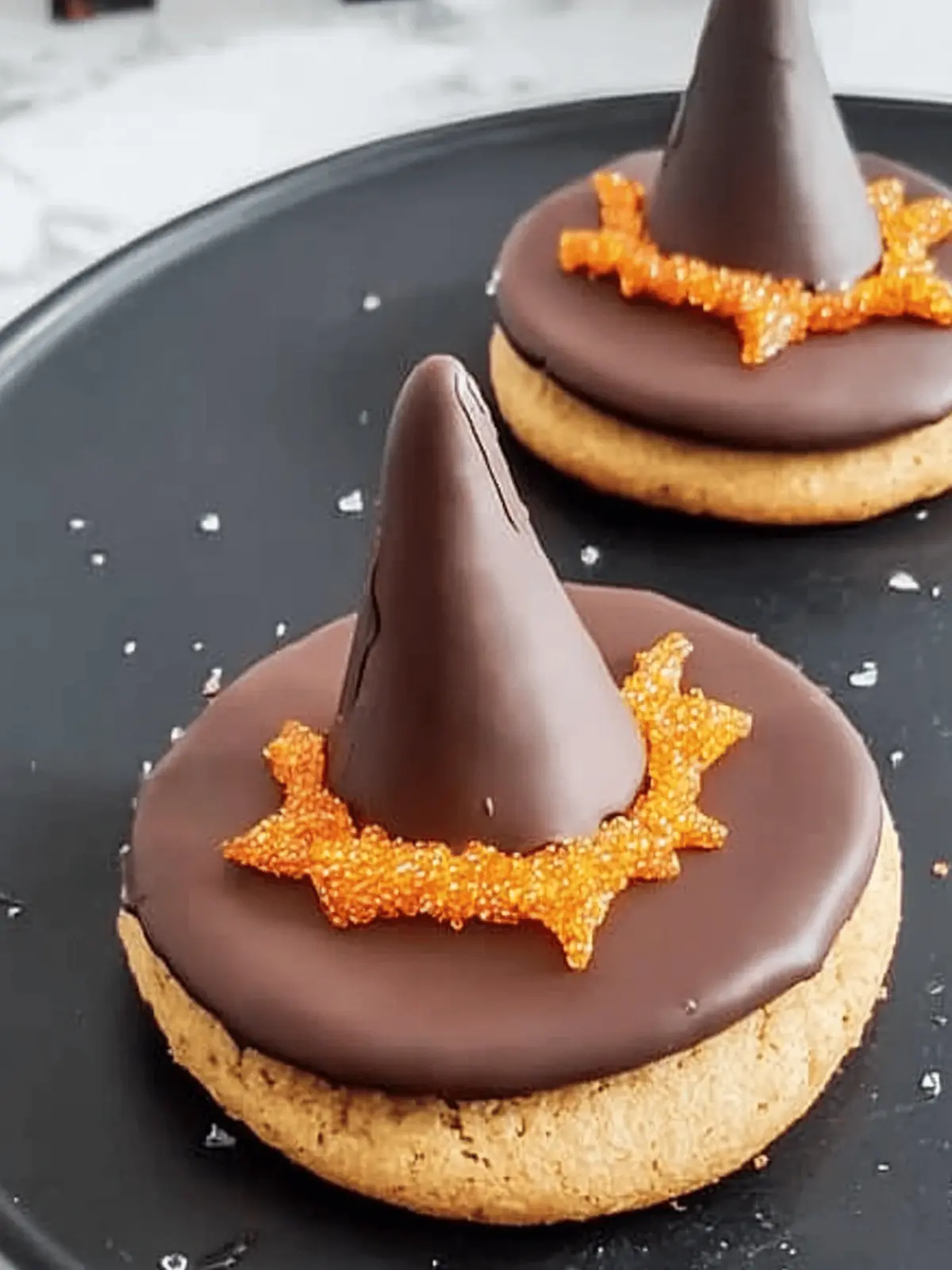 Harry Potter Witch Hat Cookies (Sorting Hat)
