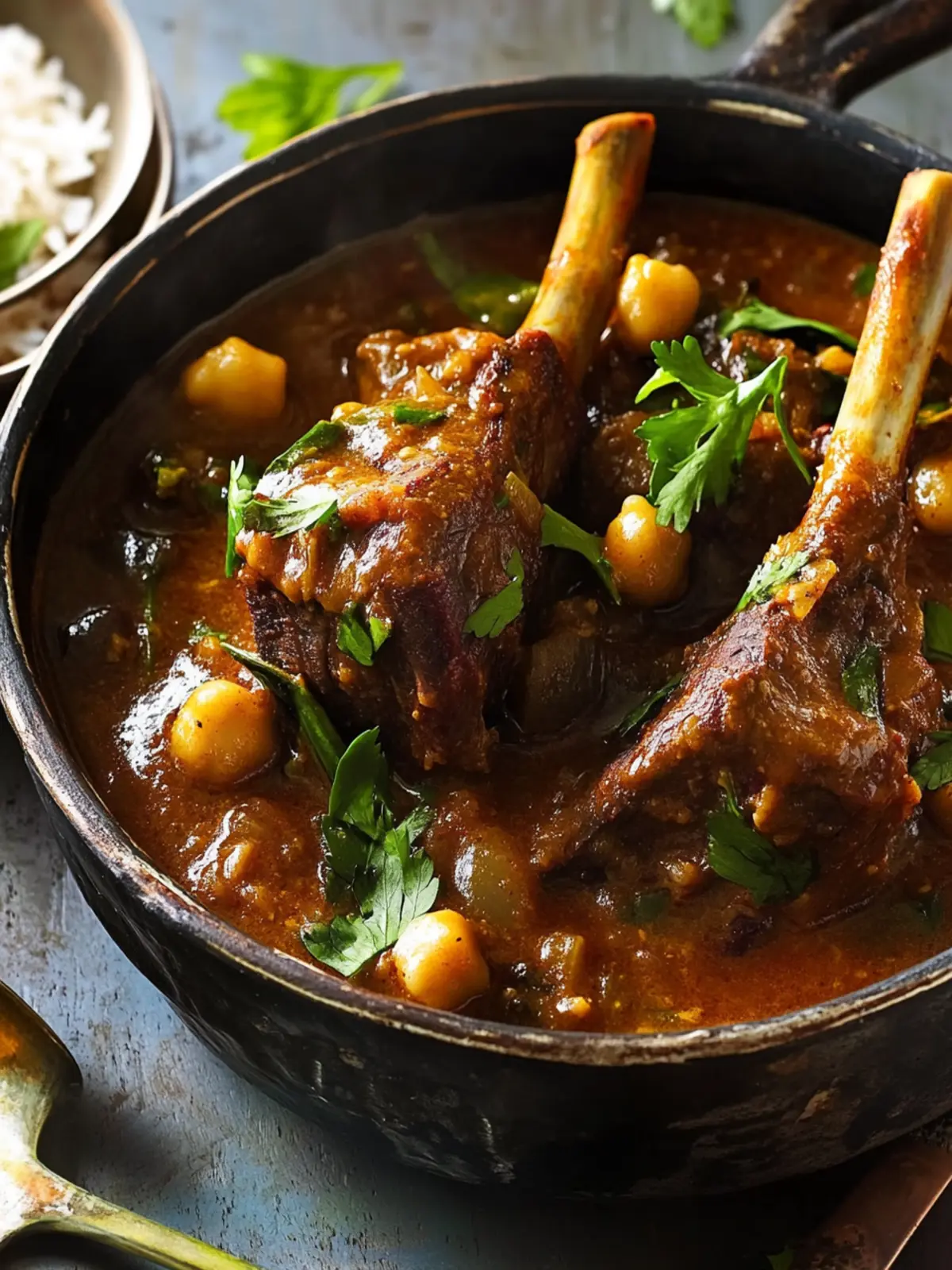 Sri Lankan Lamb Shank Curry
