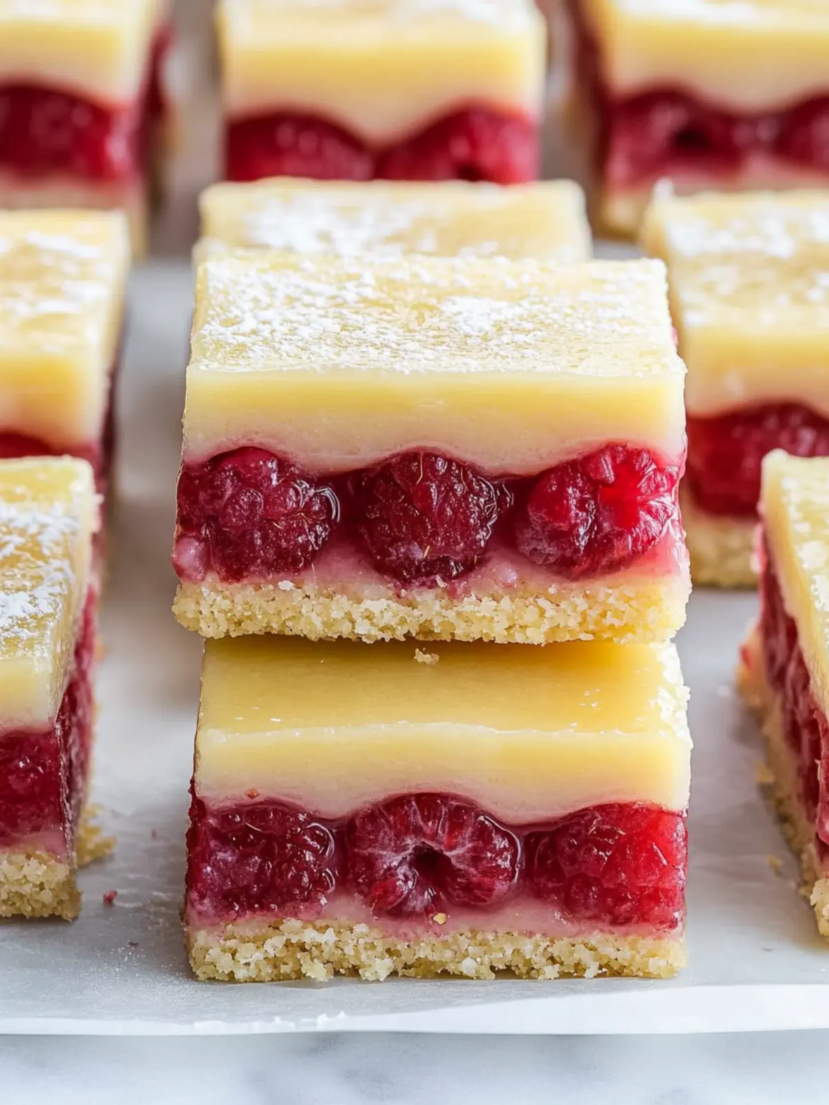 Lemon Raspberry Bars