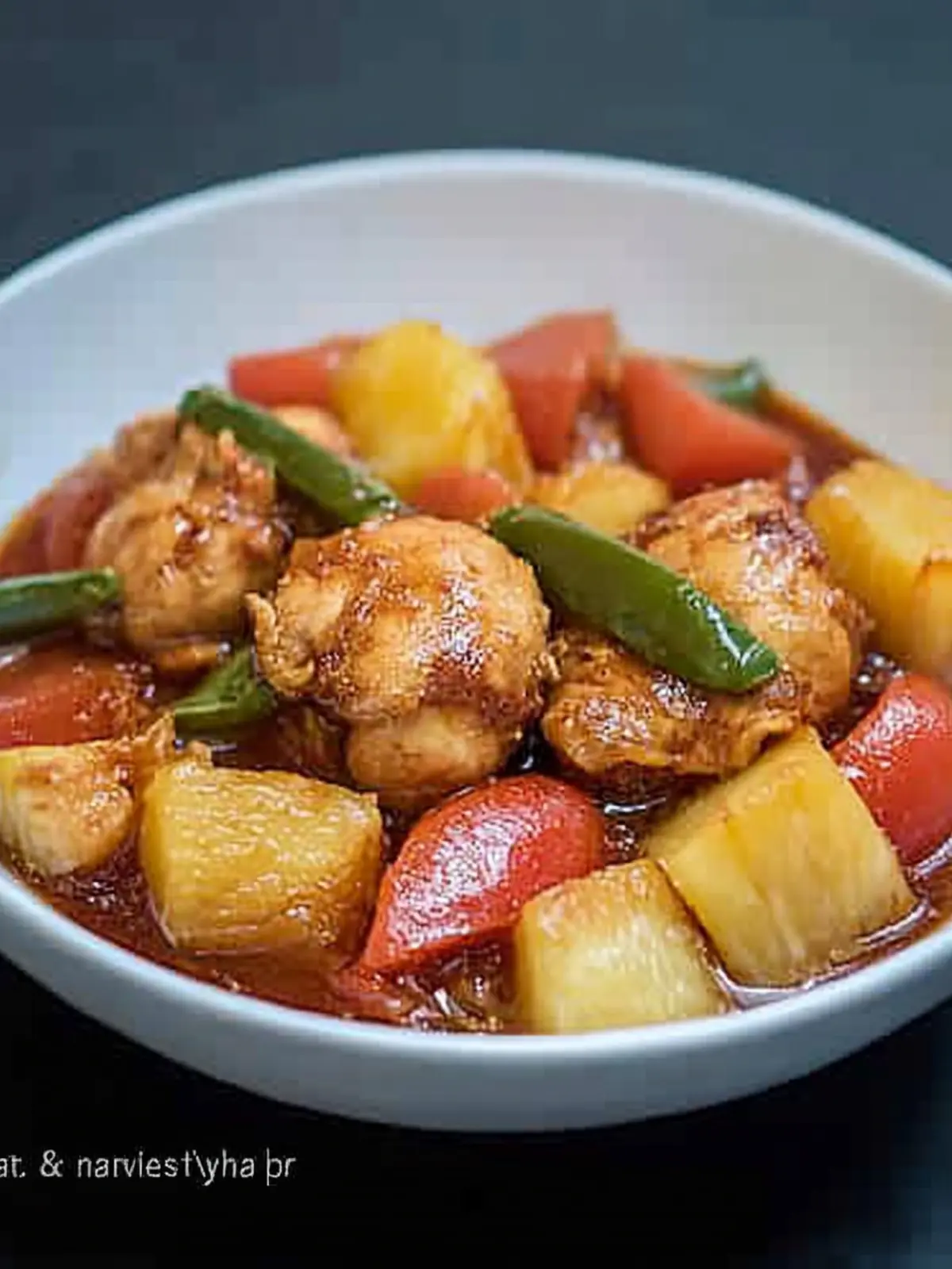 Pineapple Chicken Afritada: A Sweet Savory Filipino Delight 4 Pineapple Chicken Afritada