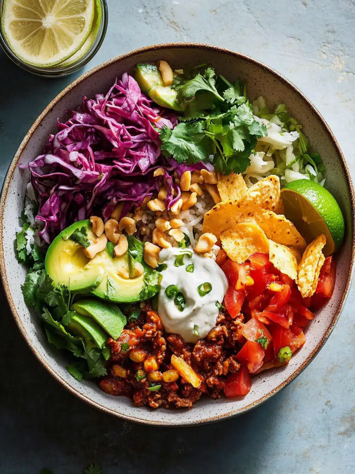 Asian Style Burrito Bowl