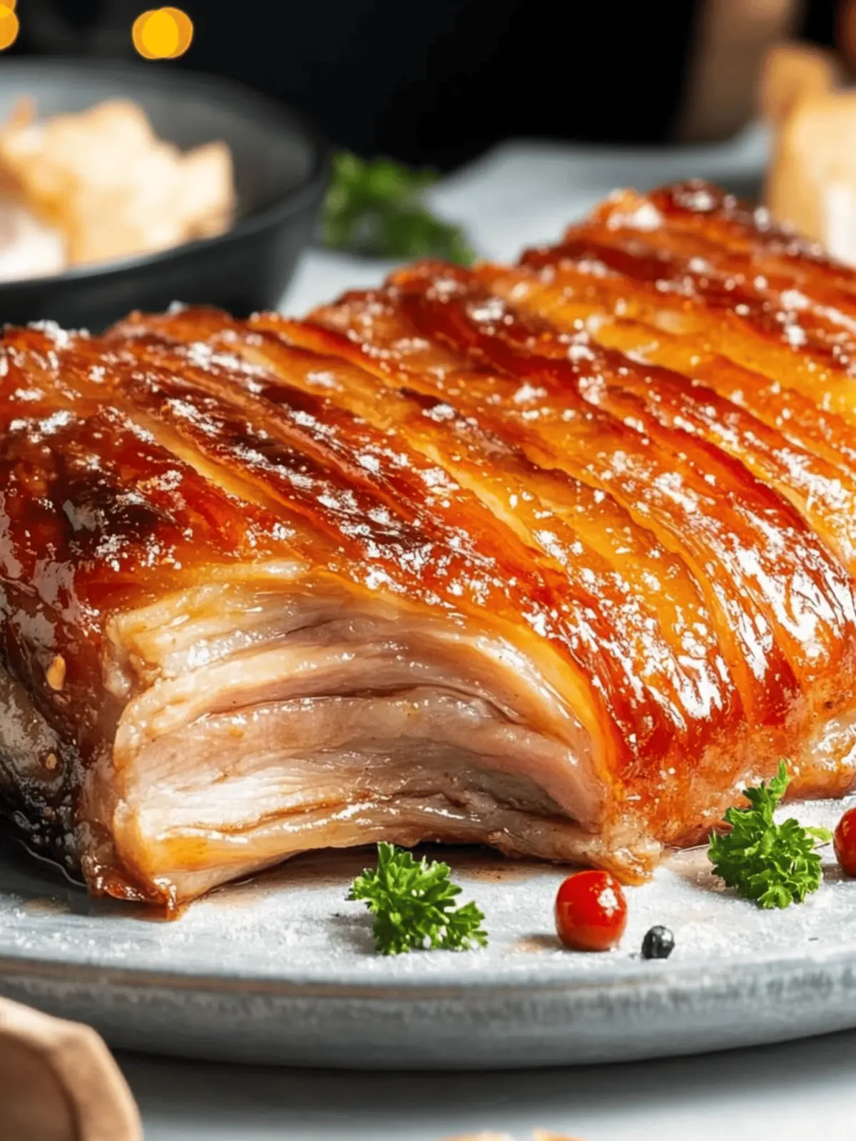Slow Roast 5-Spice Pork Belly for Irresistible Holiday Feasts 4 Slow Roast 5-Spice Pork Belly