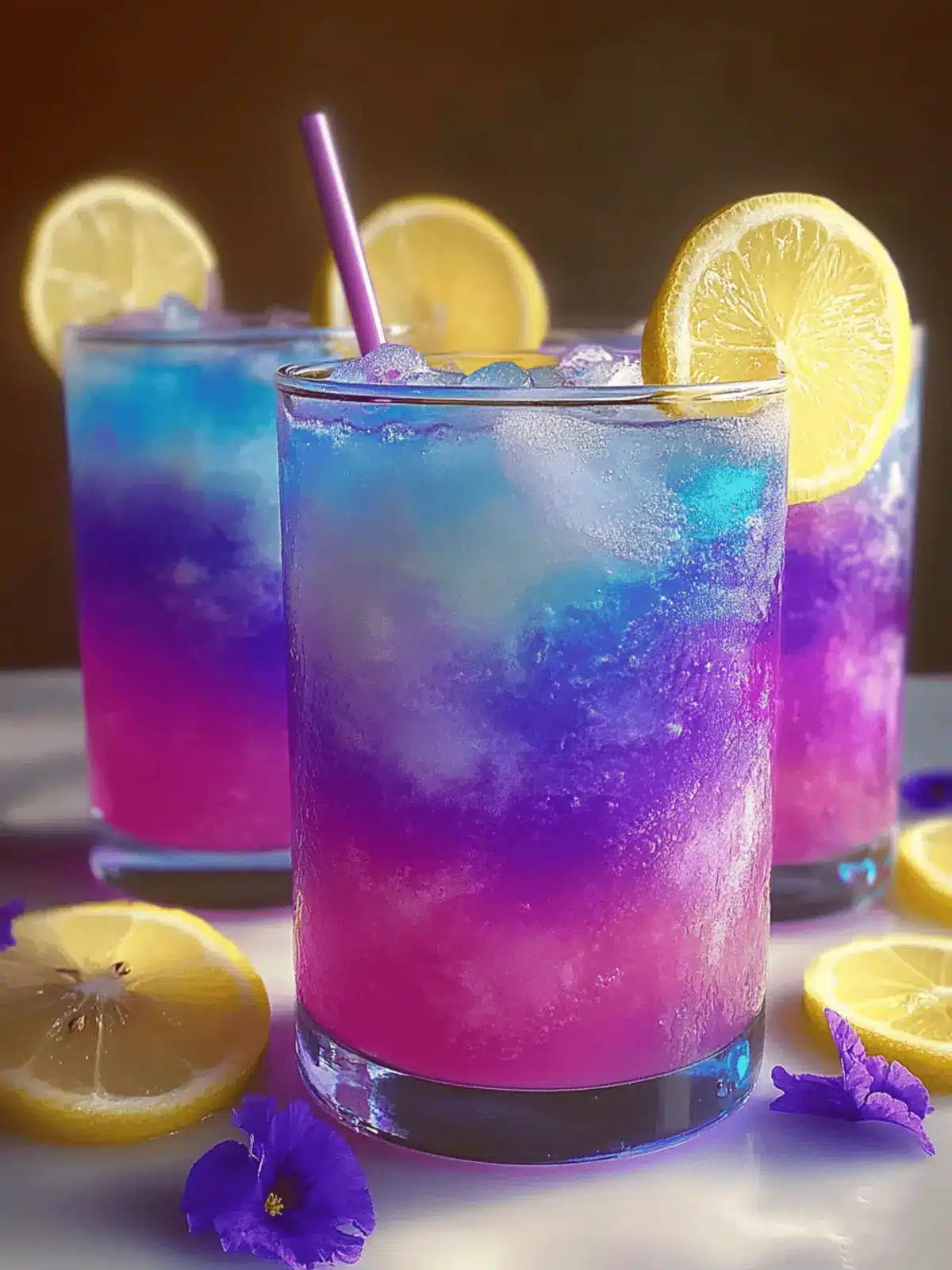 Simple Color-Changing Magic Lemonade