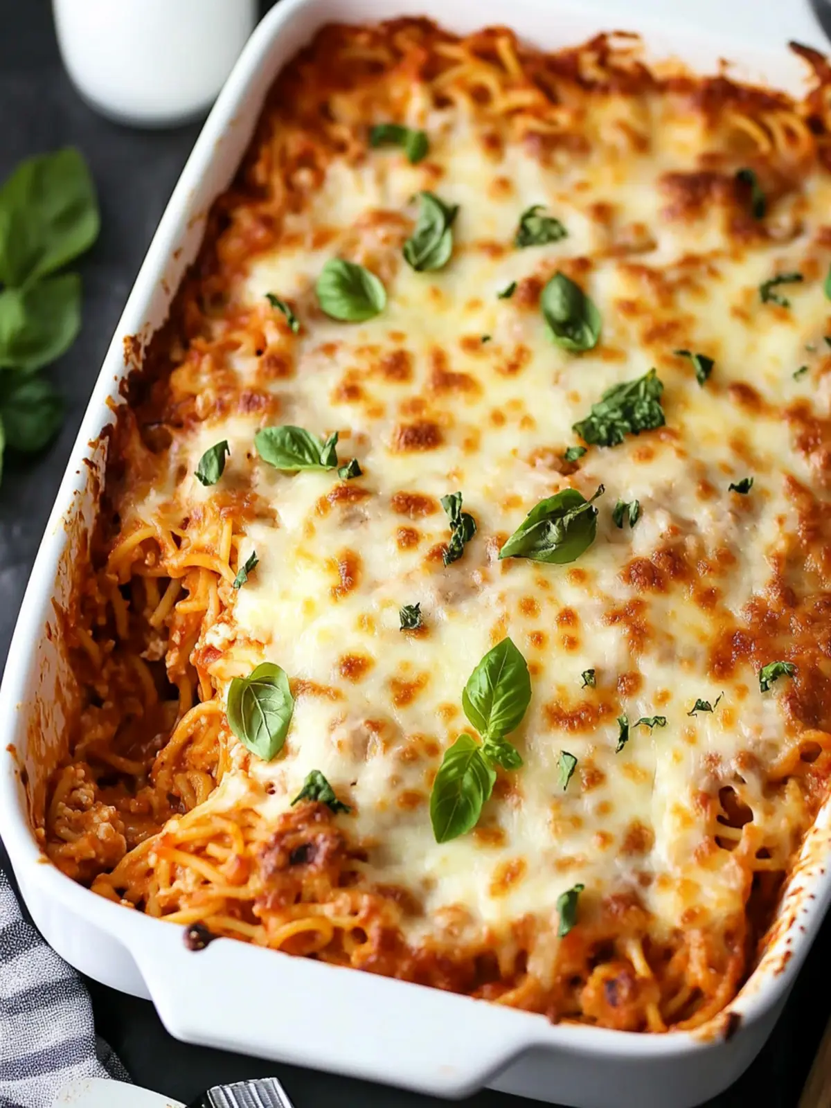 Southern Baked Spaghetti Casserole