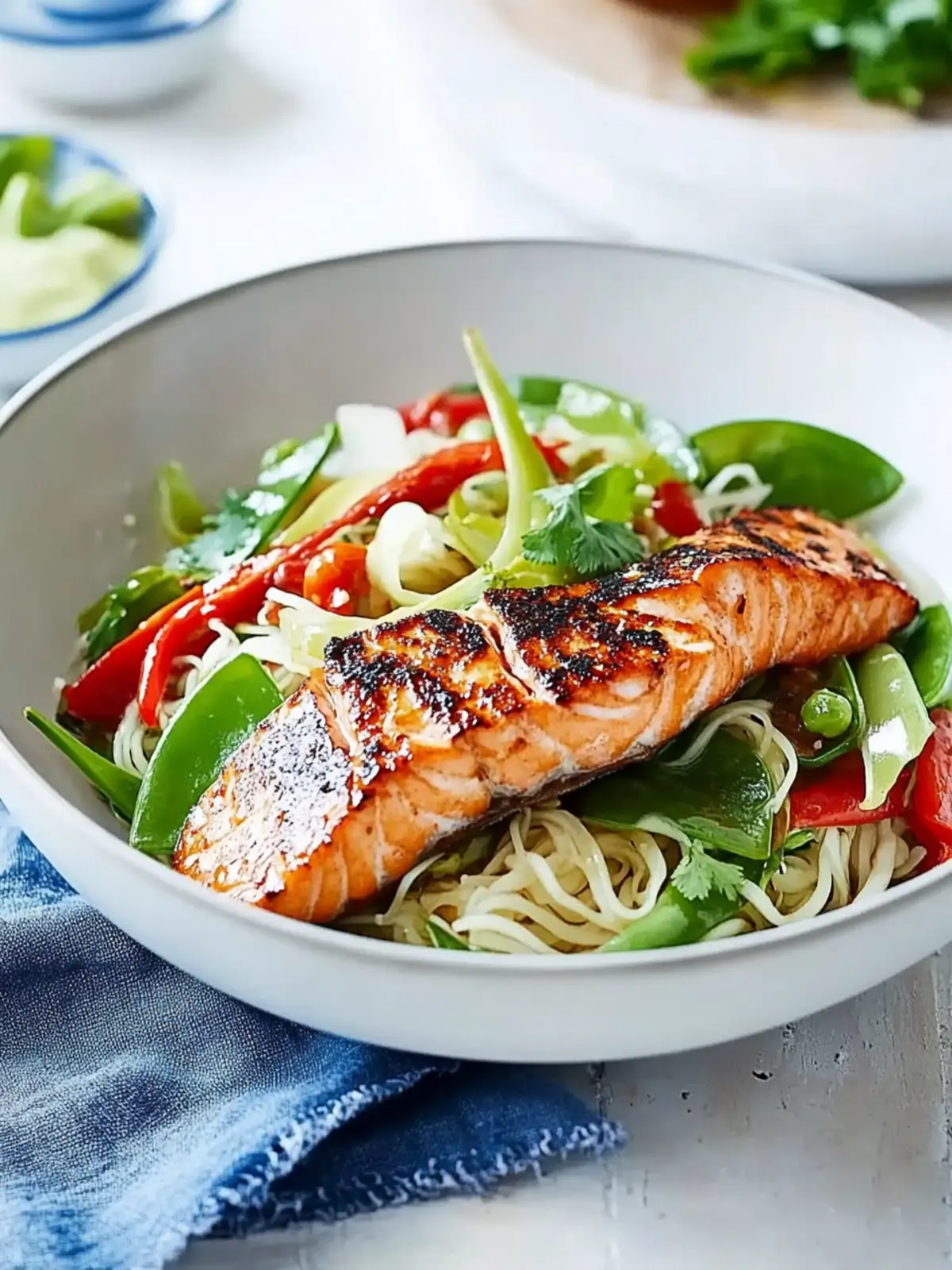 Savory Salmon Stir-Fry: Quick, Healthy Dinner in 25 Minutes 4 Salmon stir-fry