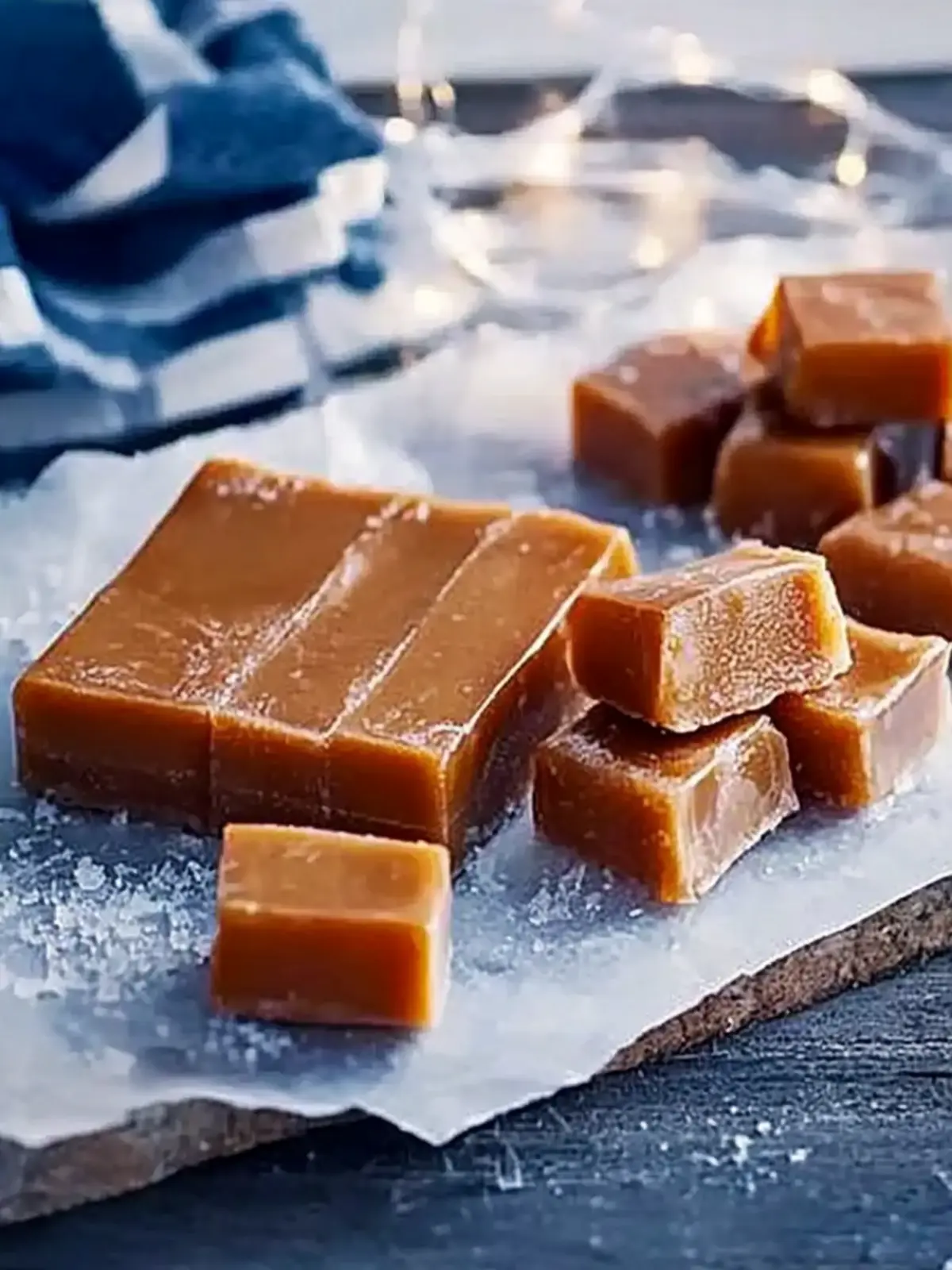 Sweet miso caramels