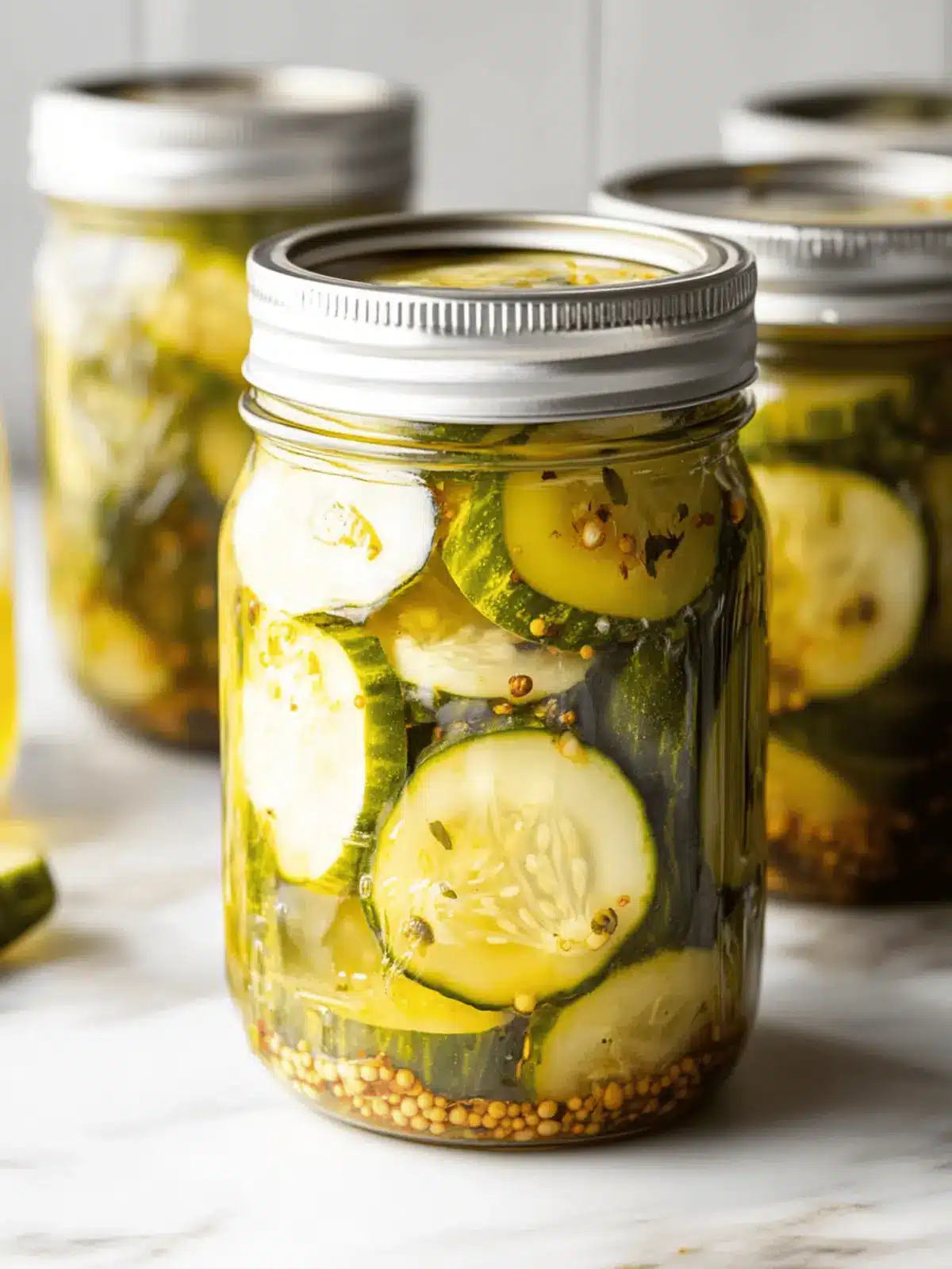 Homemade Refrigerator Bread and Butter Pickles You'll Love 2 Homemade Refrigerator Bread and Butter Pickles You'll Love