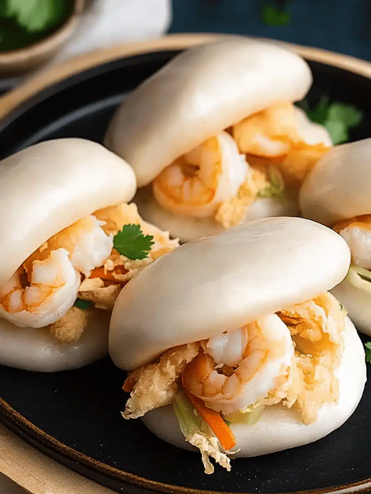 Delicious Prawn Cocktail Bao Buns with a Spicy Twist 2 Prawn Cocktail Bao Buns