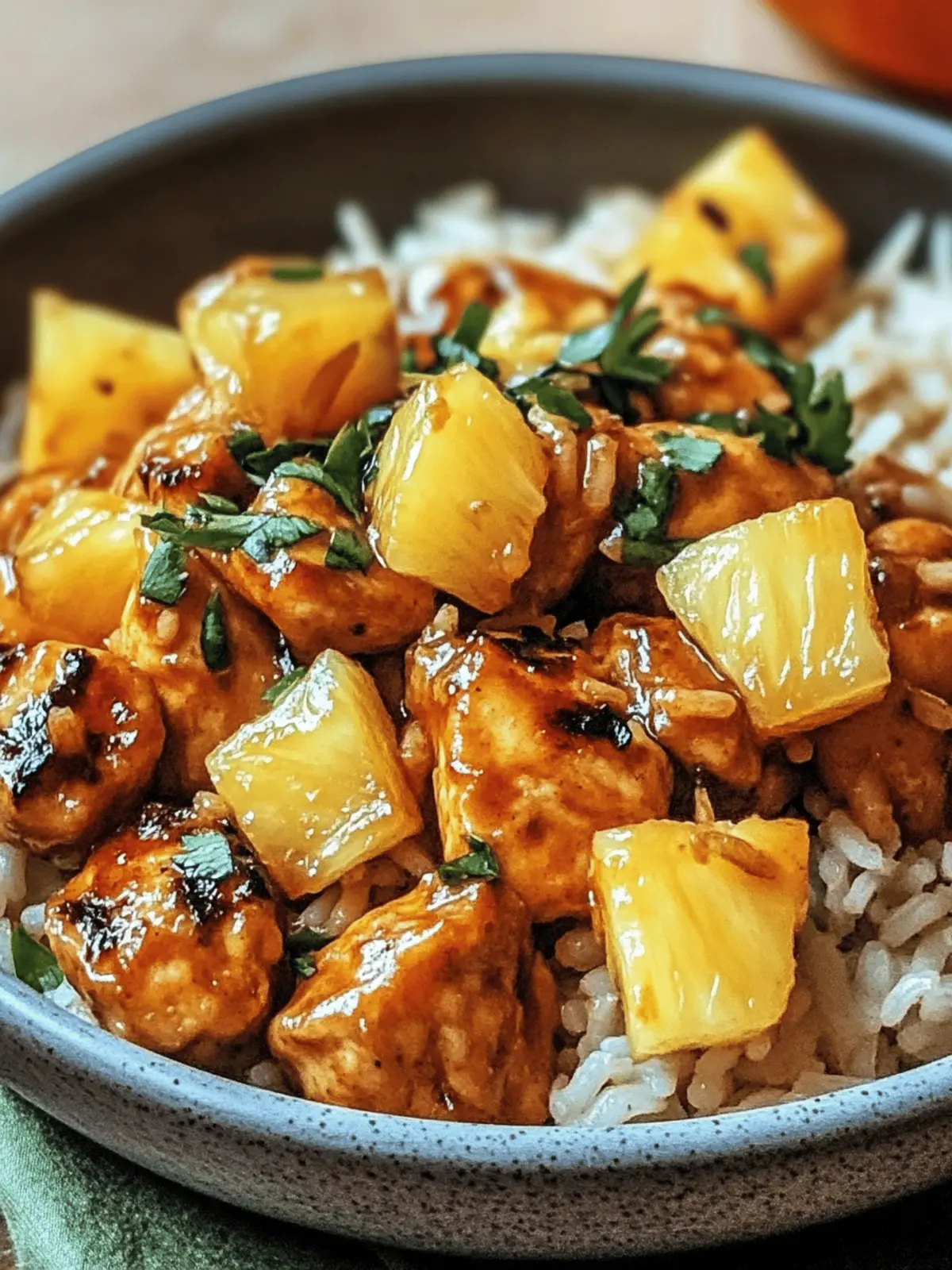 Pineapple Chicken and Rice: Sweet, Savory, and Shockingly Simple