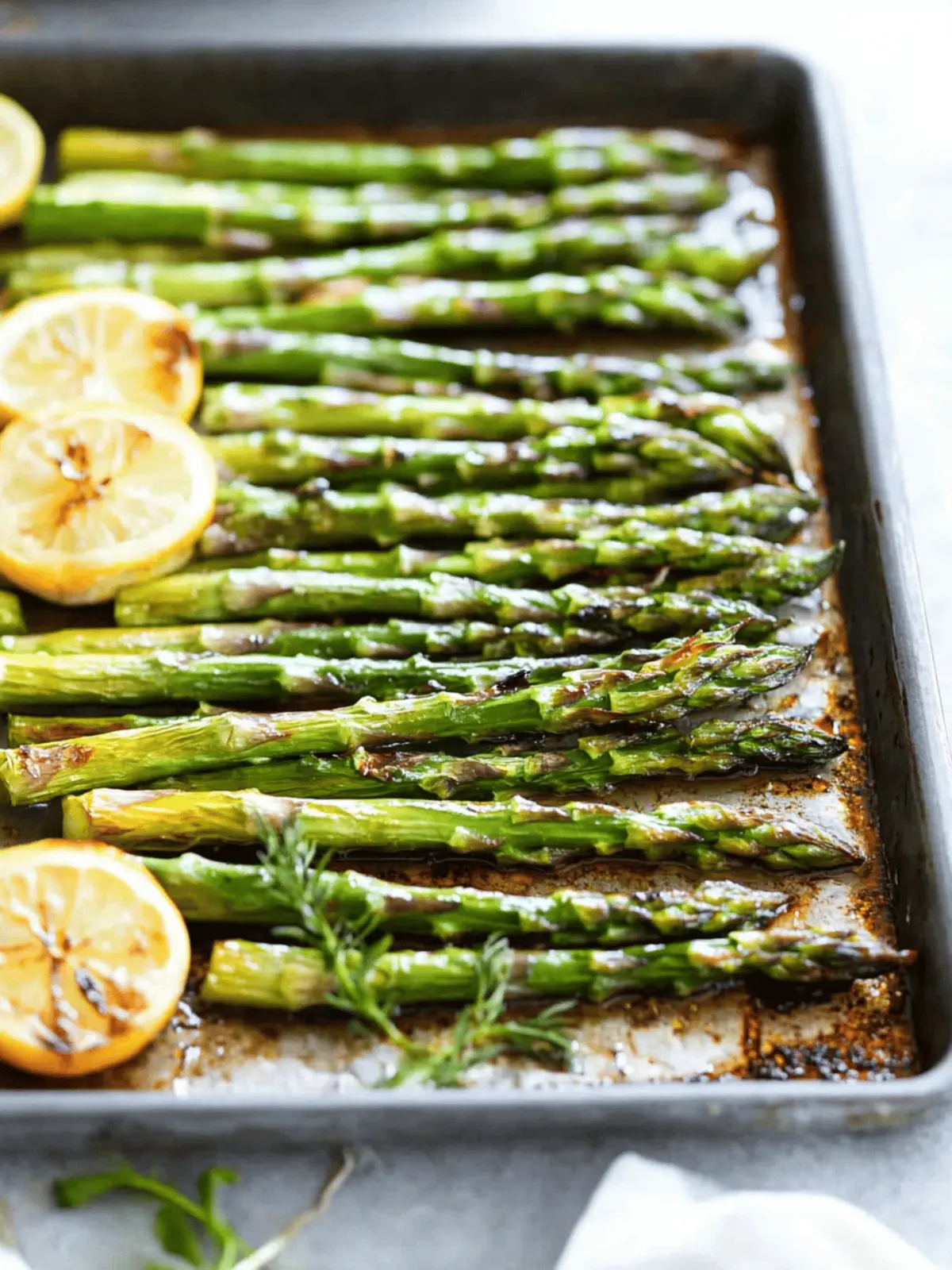 Perfectly Crispy Roasted Asparagus Recipe You ll Love 2 Roasted Asparagus Recipe