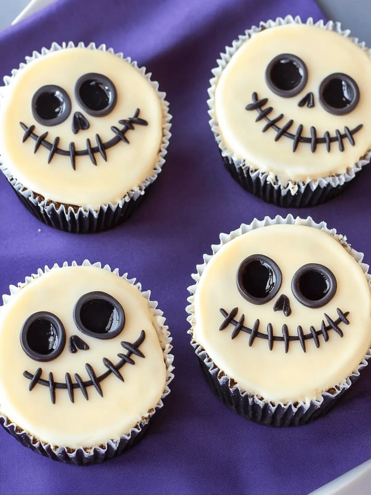 Jack Skellington Cheesecakes