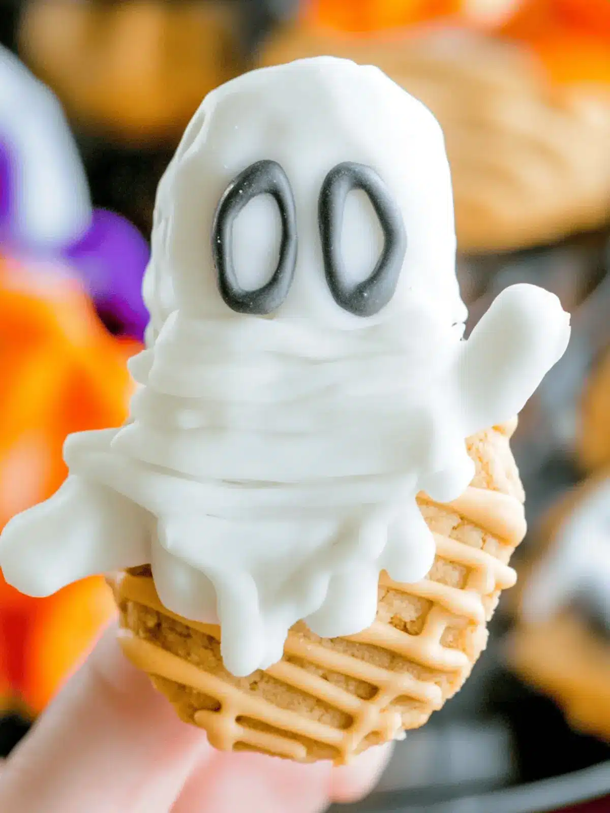 No Bake Ghost Cookies Recipe