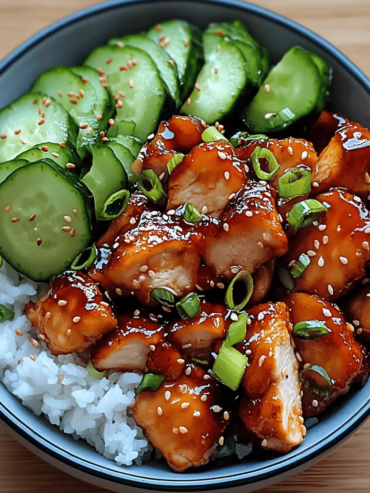 Sticky Honey Gochujang Chicken (Air Fried or Baked)