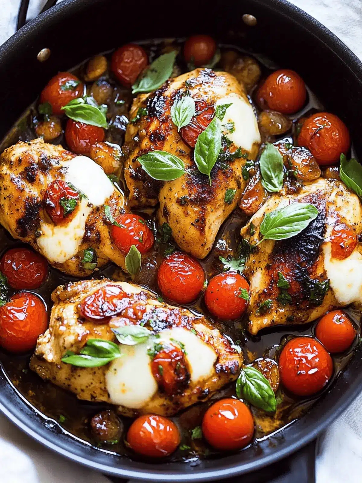 One Pan Balsamic Chicken