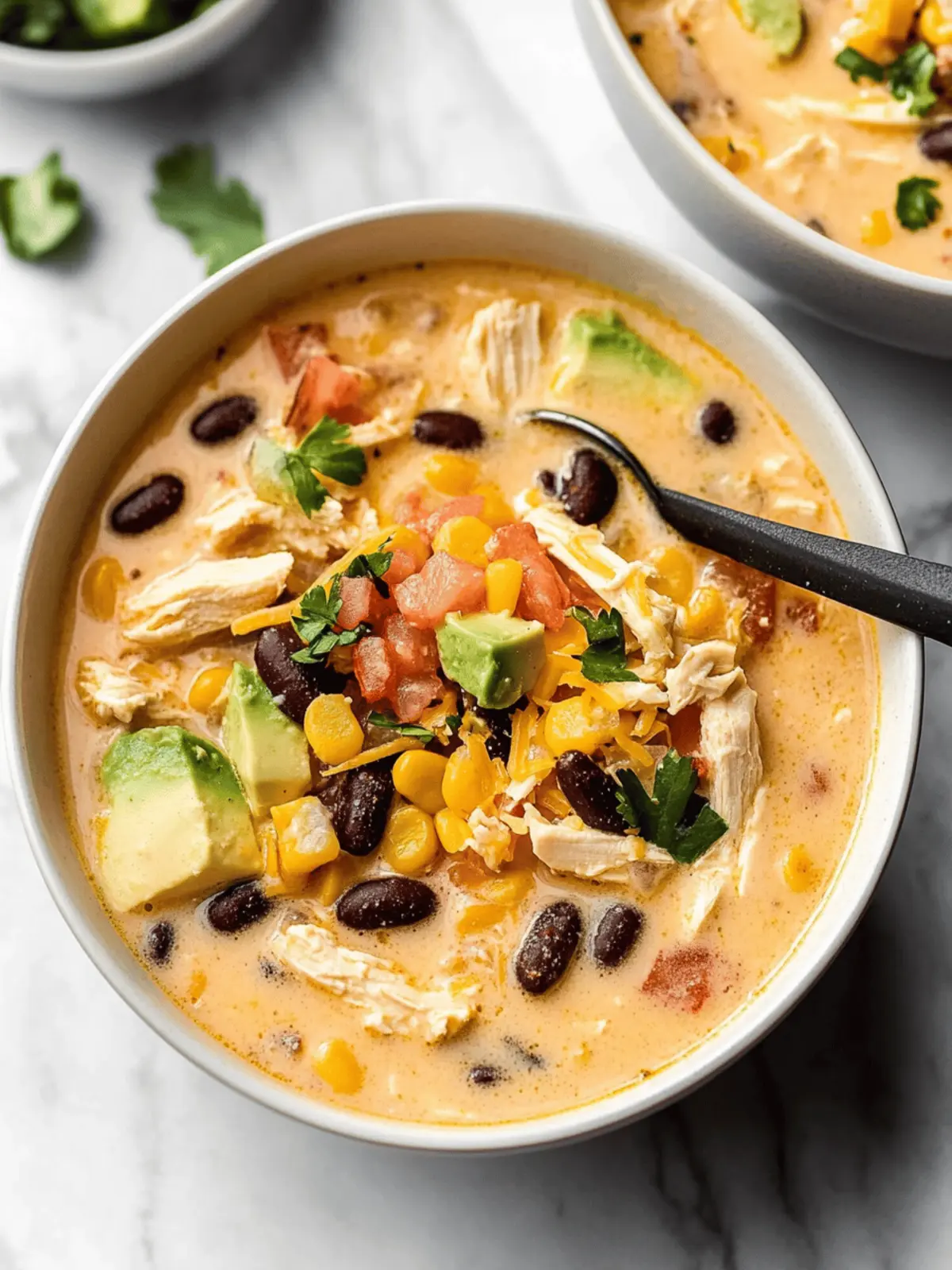 Creamy Easy Chicken Taco Soup Ready in Just 35 Minutes 4 Easy Chicken Taco Soup