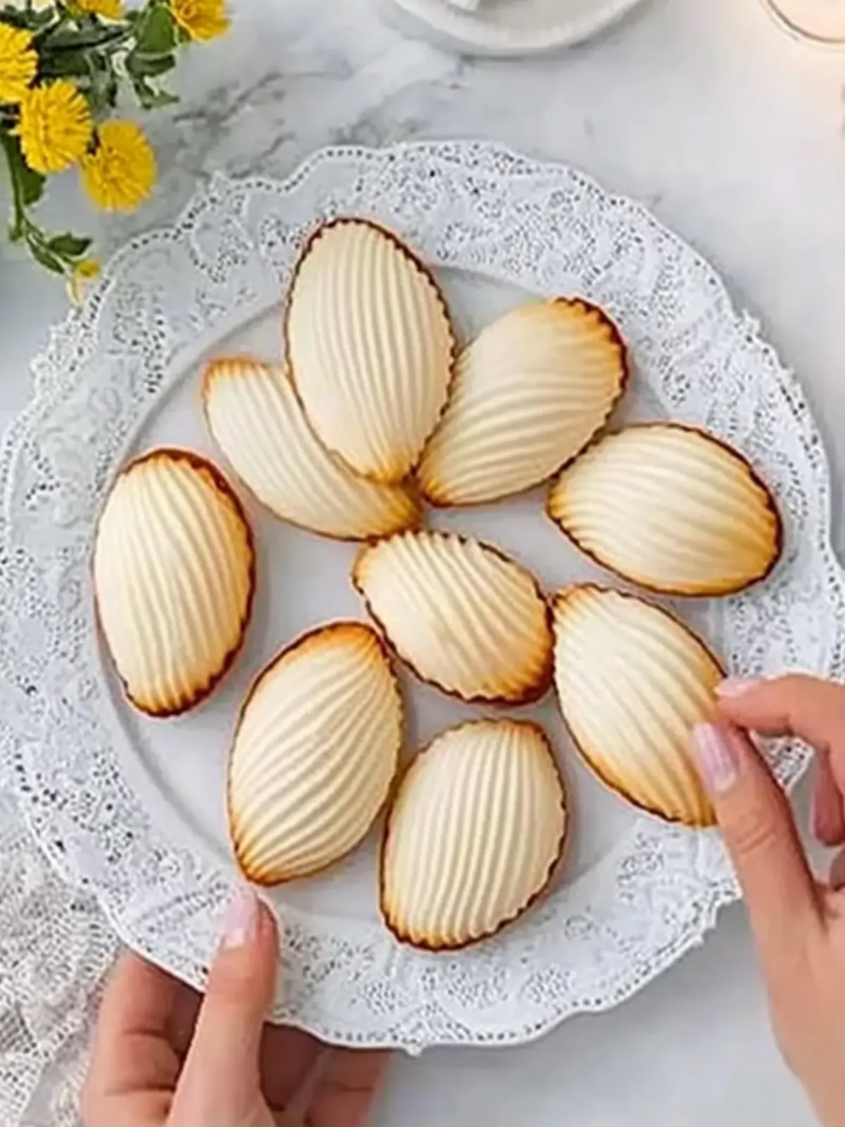 Buttermint madeleines