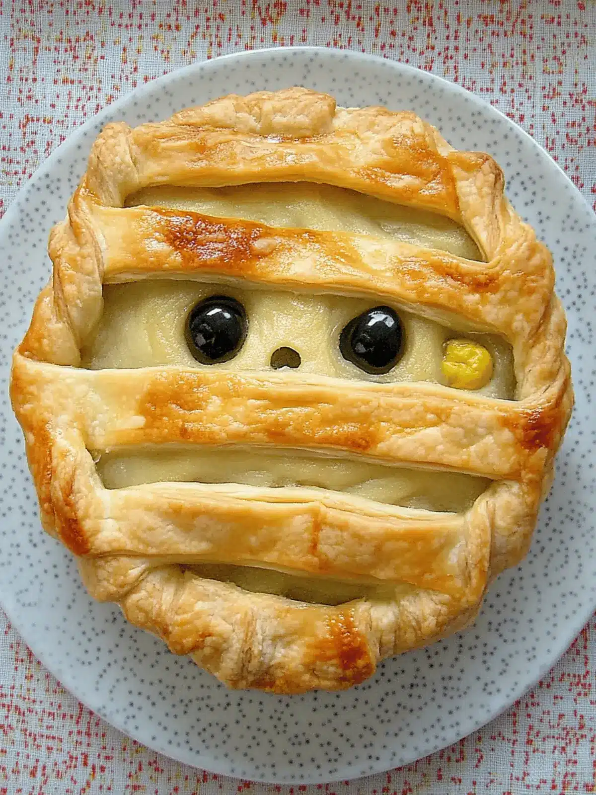 Spooktacular Mummy Pot Pie: Fun Halloween Cooking Adventure 2 Mummy Pot Pie