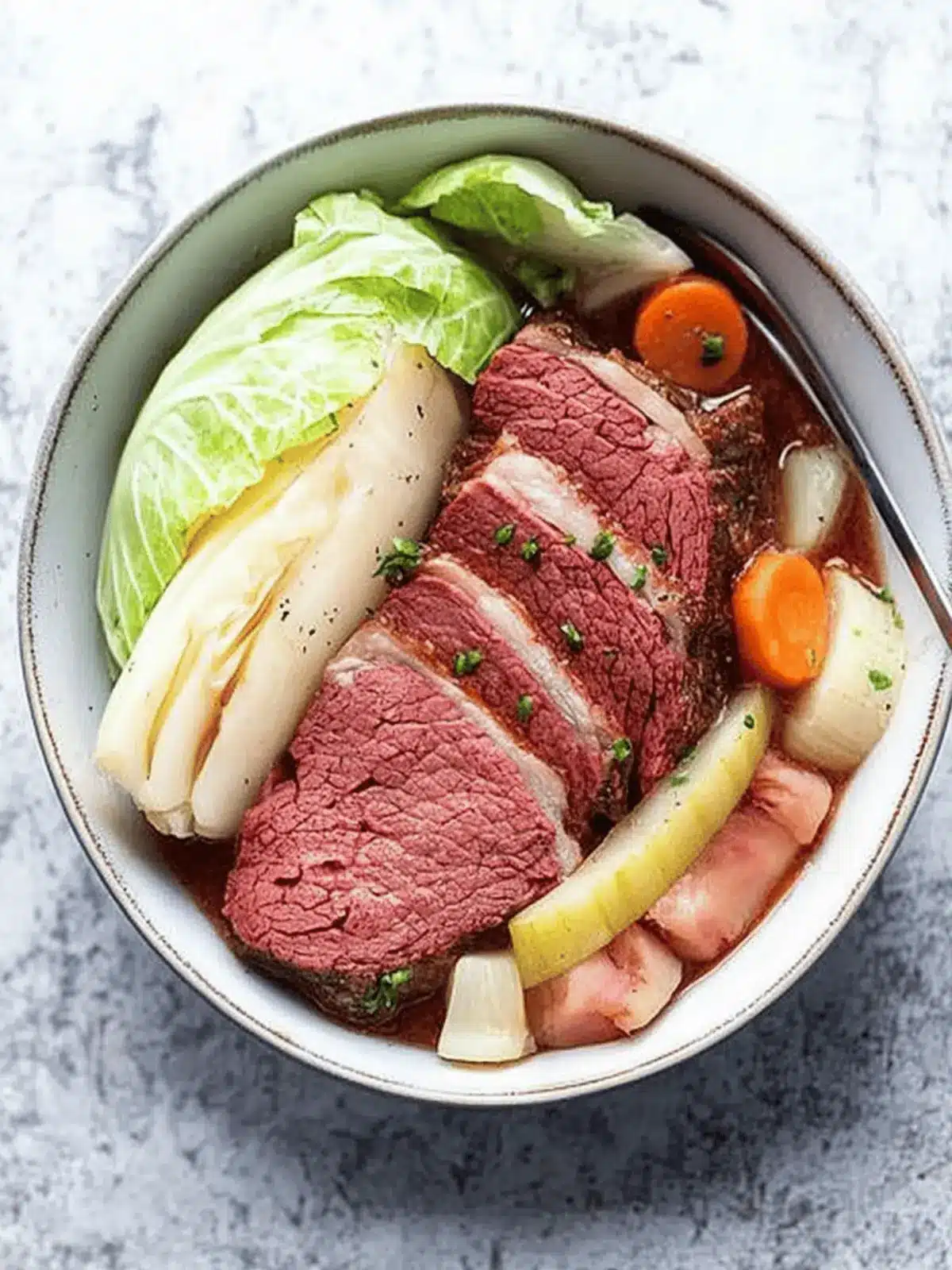 Savory Corned Beef and Cabbage: A Comfort Food Delight 3 Corned Beef and Cabbage
