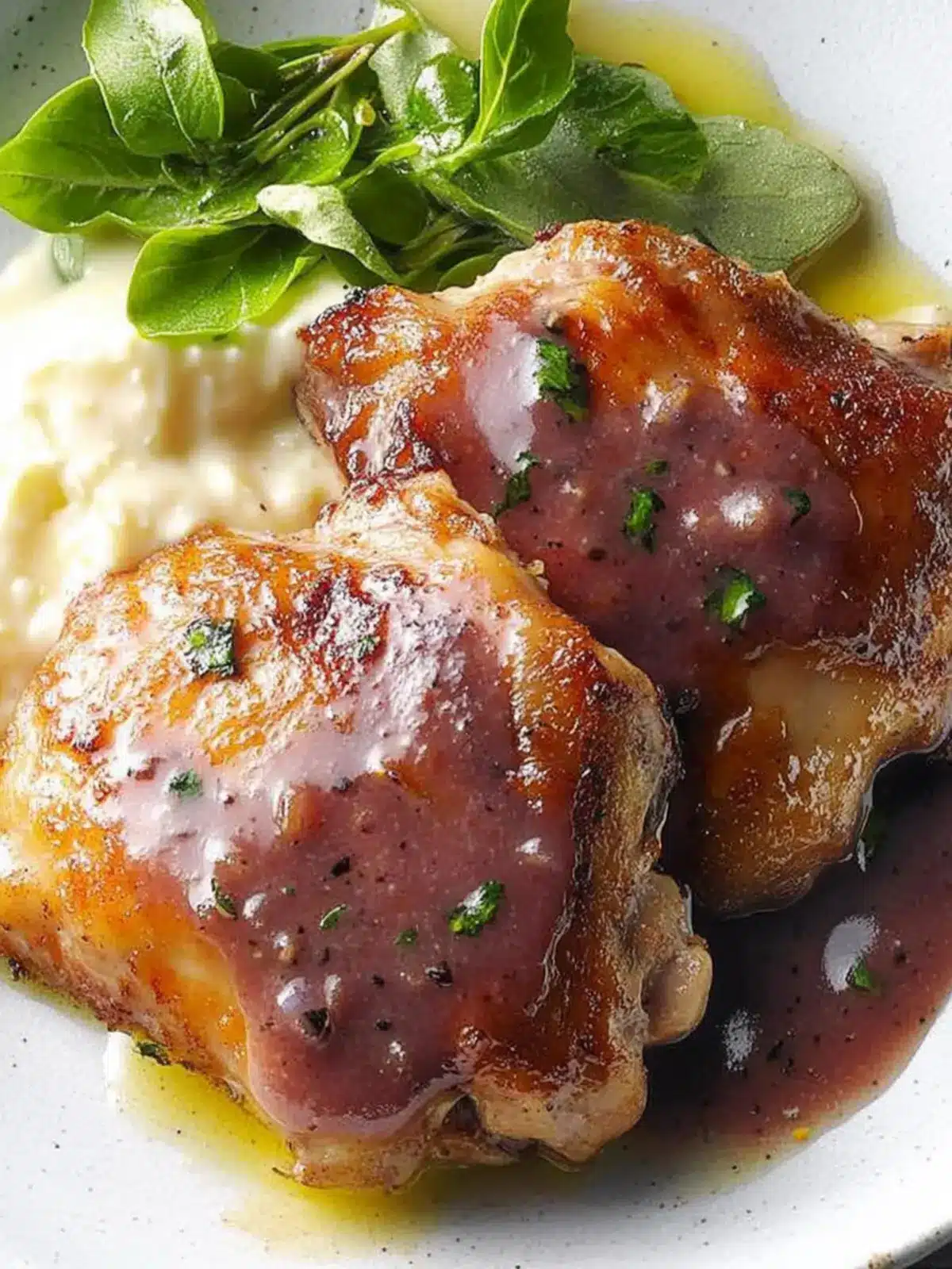 Irresistibly Crispy Pan-Fried Chicken Thighs with Creamy Sauce 4 Pan-Fried Chicken Thighs