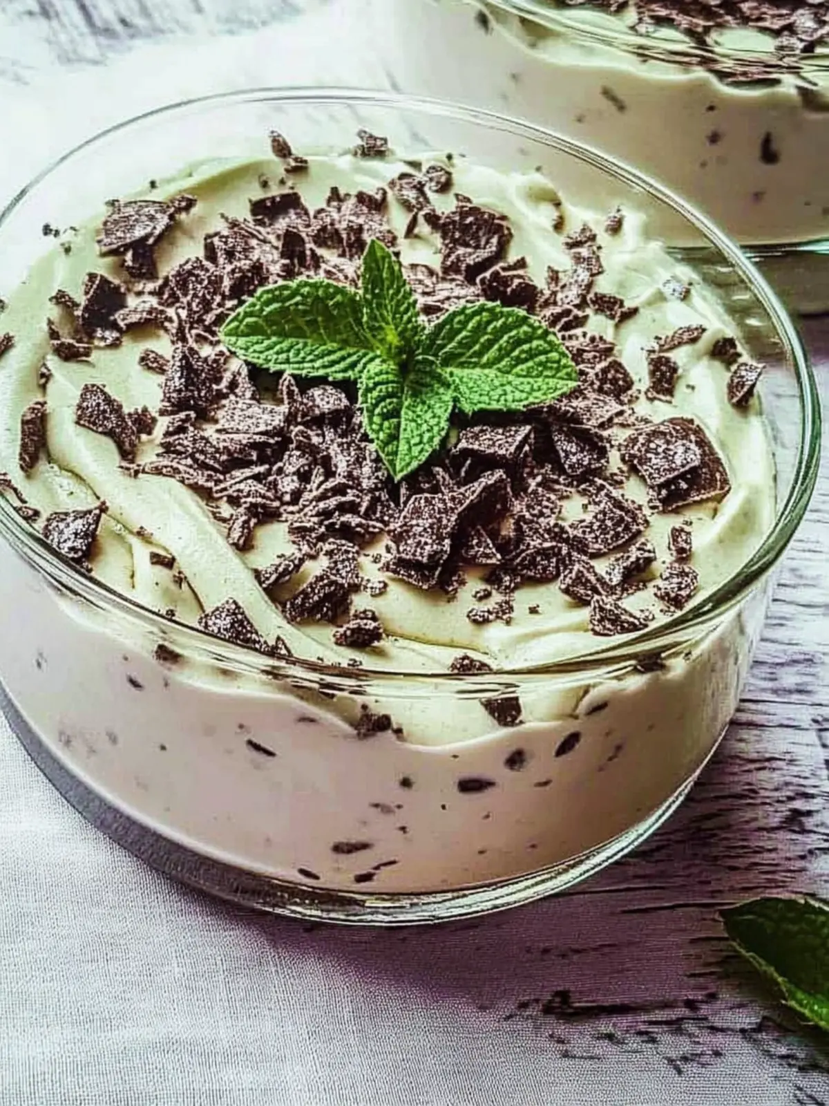 Peppermint crisp fridge tart
