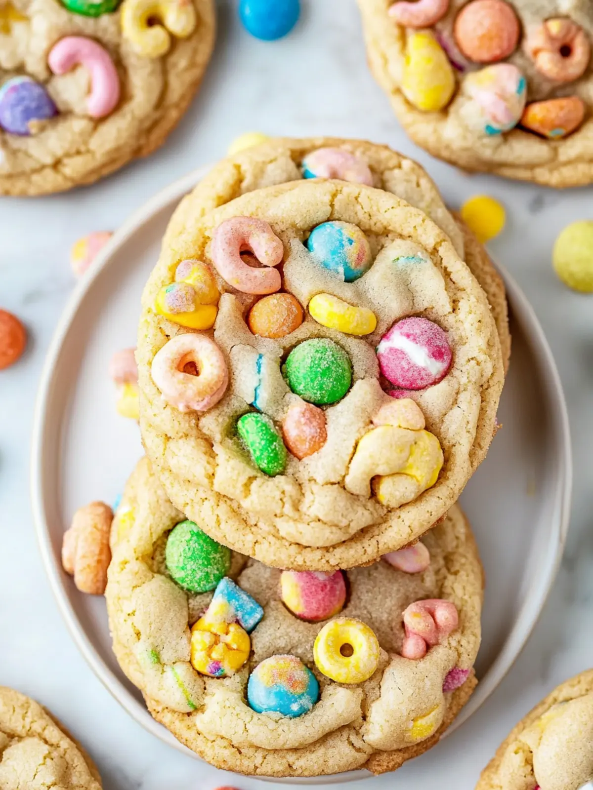 Lucky Charms Cookies