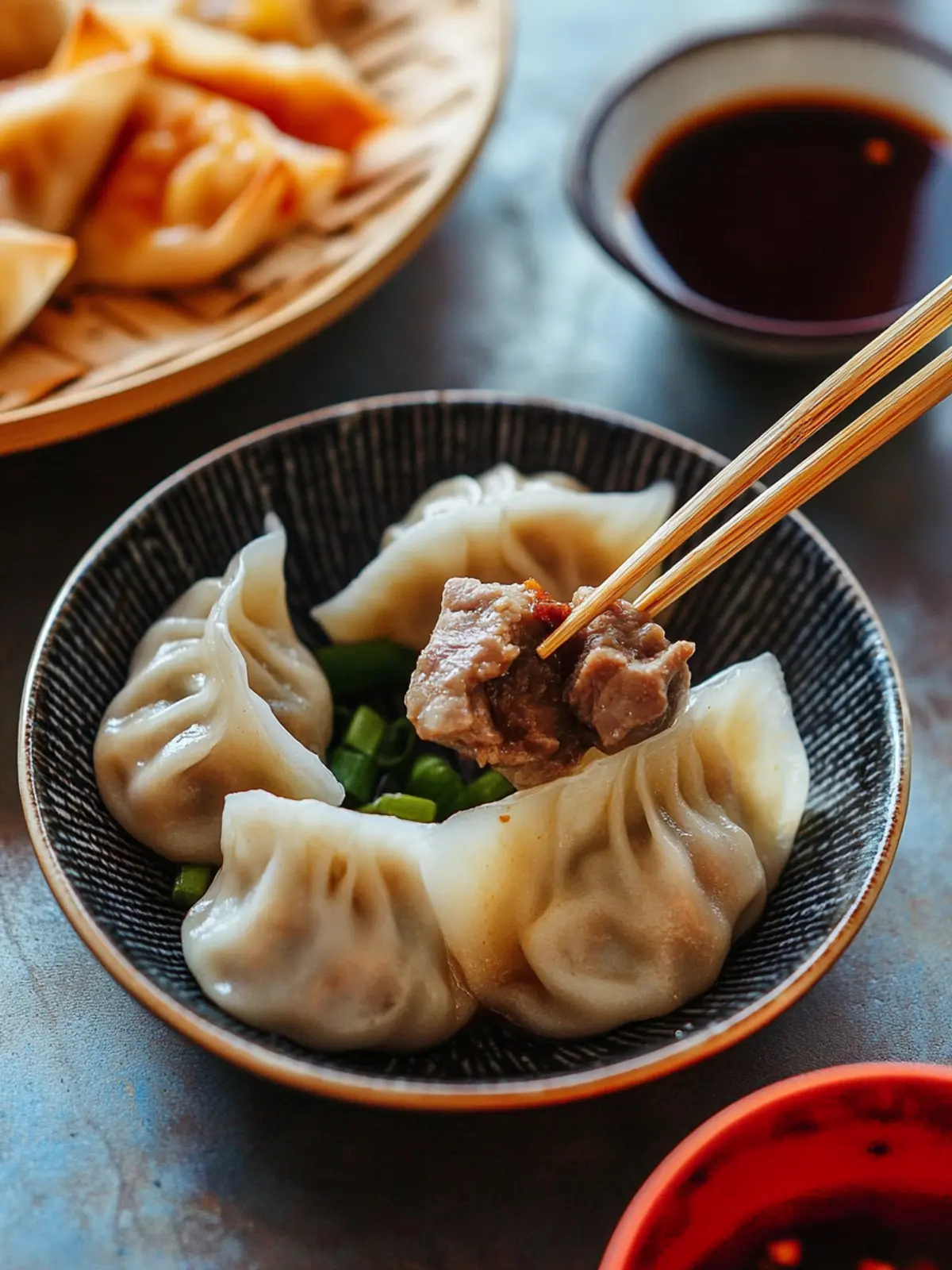 Unforgettable Chinese Beef Dumplings with Homemade Wrappers 2 Chinese Beef Dumplings