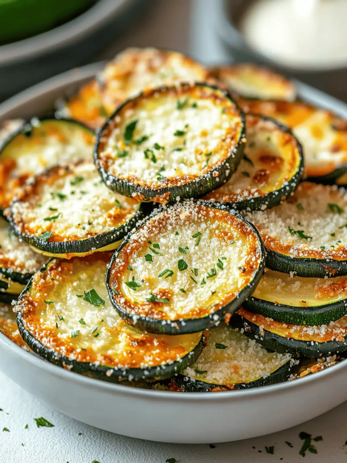 Crispy Baked Parmesan Zucchini Recipe for Your Snack Cravings 2 Crispy Baked Parmesan Zucchini Recipe