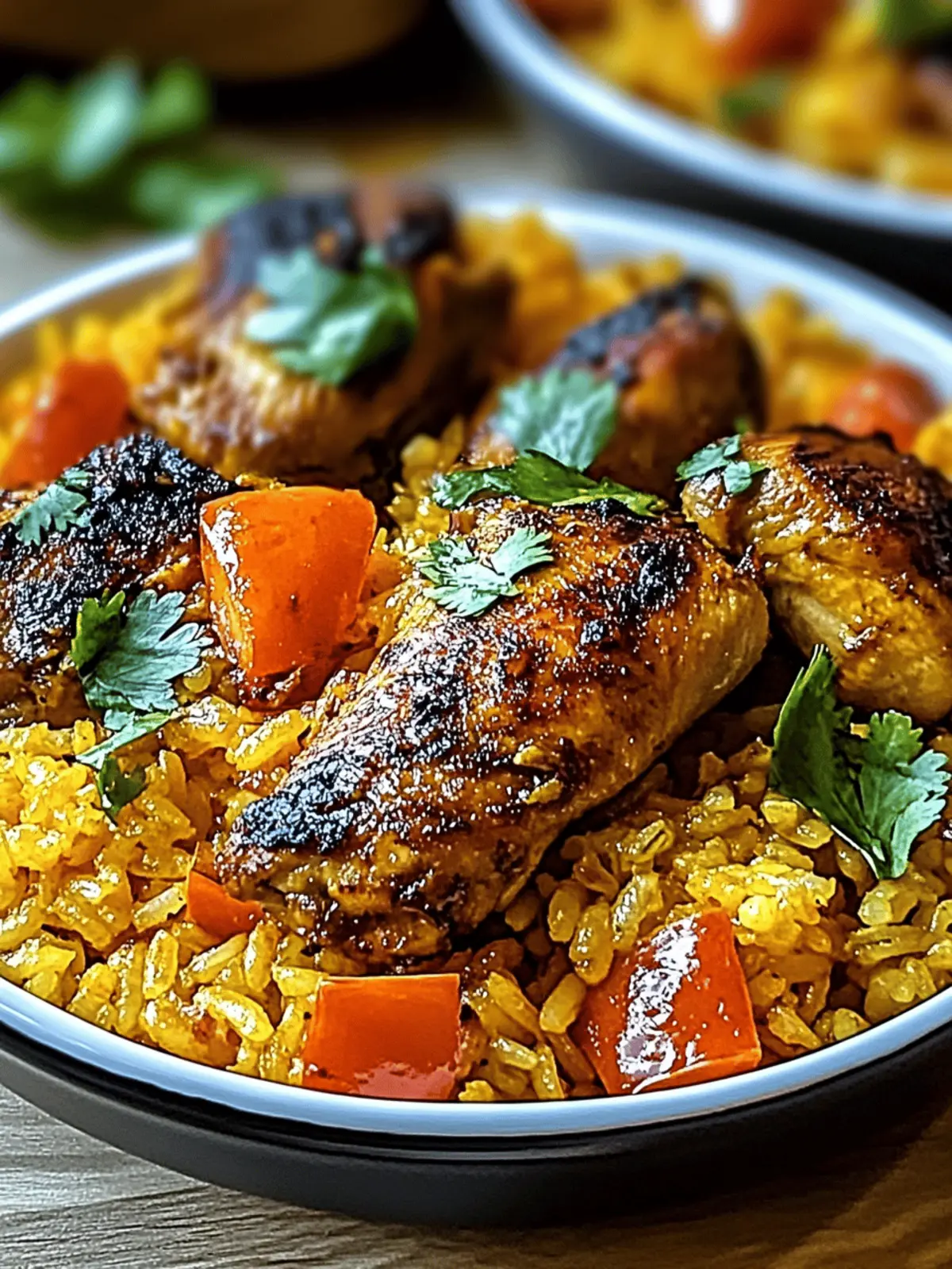 Savory Caribbean Chicken and Rice in Just One Pan! 4 Caribbean Chicken and Rice