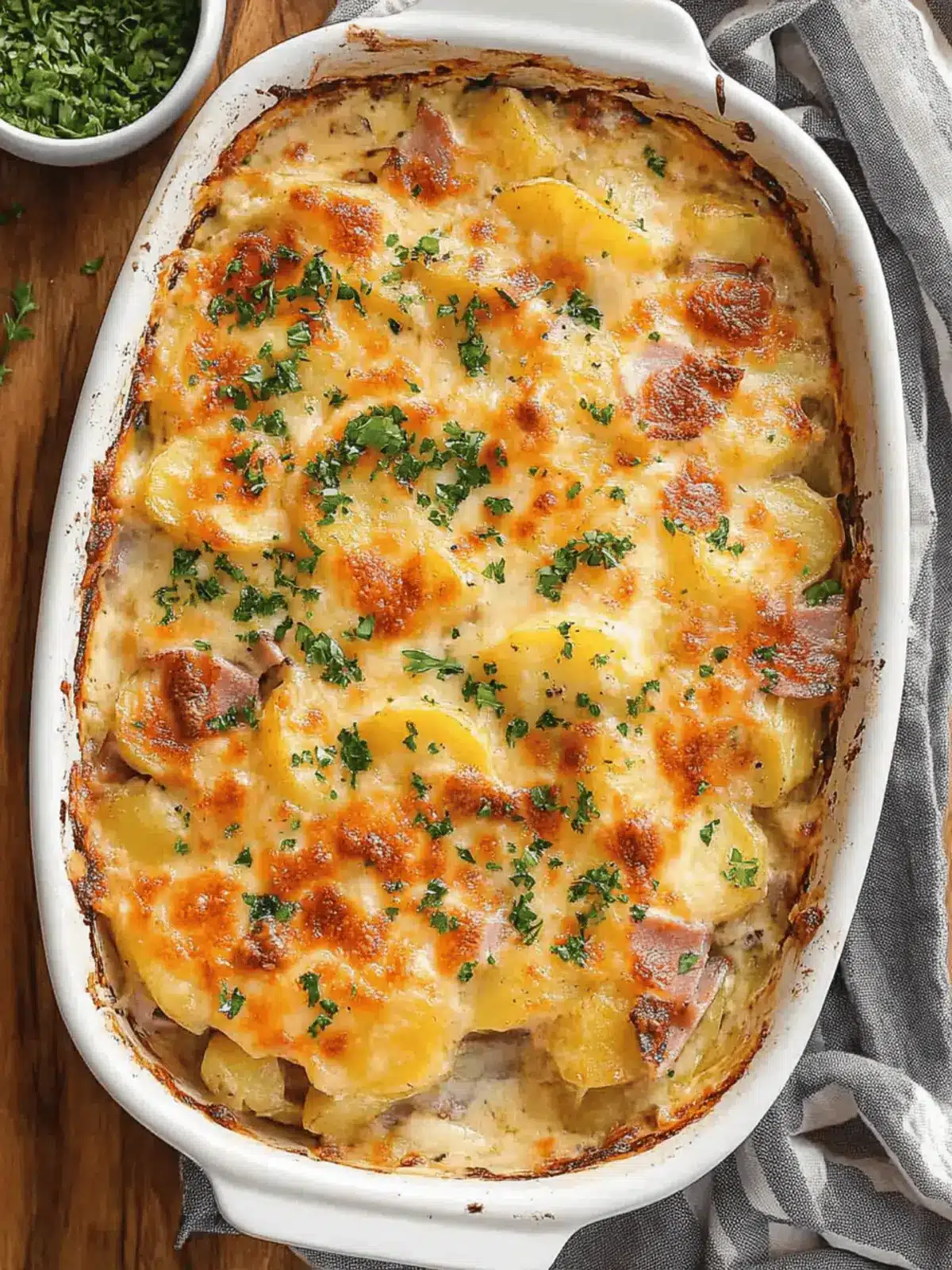 Scalloped Potatoes and Ham