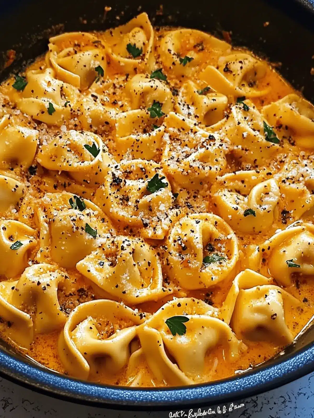 One-Pot Spicy Garlic Butter Chicken Tortellini Bliss 2 One-Pot Spicy Garlic Butter Chicken Tortellini