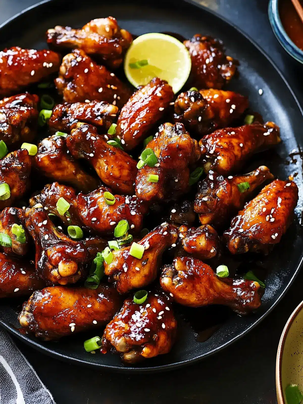 Sticky Hoisin and Garlic Chicken Wings for Ultimate Flavor Burst 2 Sticky Hoisin and Garlic Chicken Wings