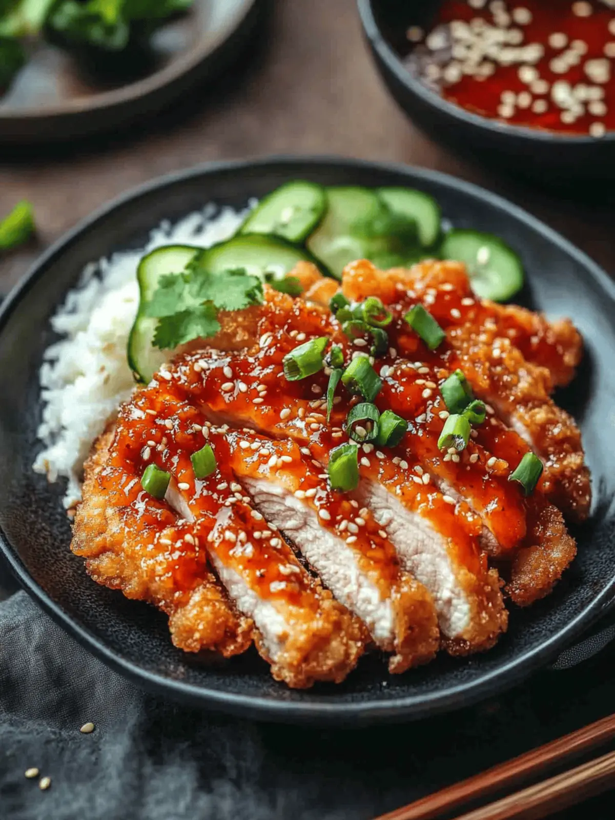Crispy Spicy Korean Chicken Katsu for Flavor Lovers 4 Spicy Korean Chicken Katsu