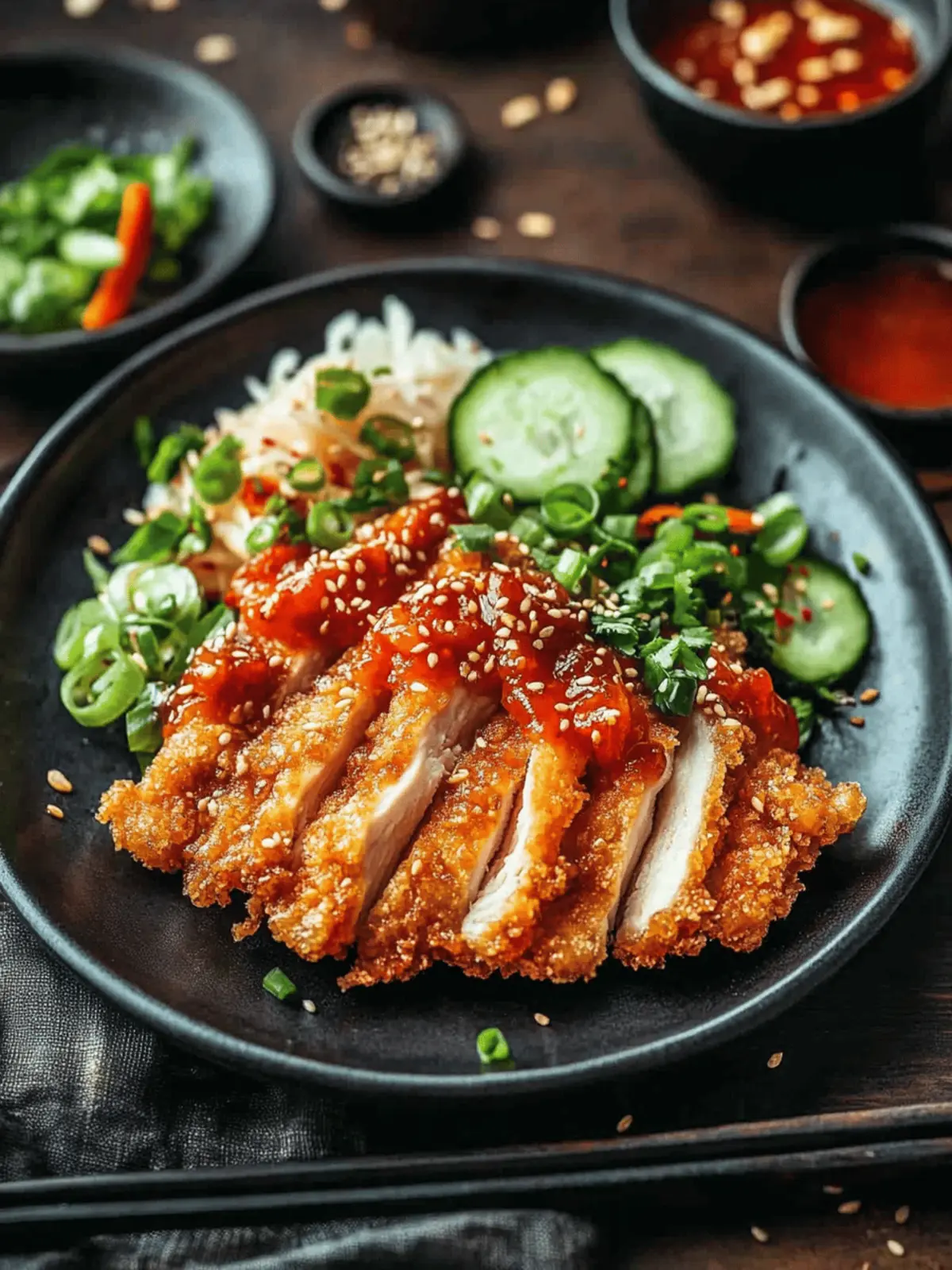 Crispy Spicy Korean Chicken Katsu for Flavor Lovers 2 Spicy Korean Chicken Katsu