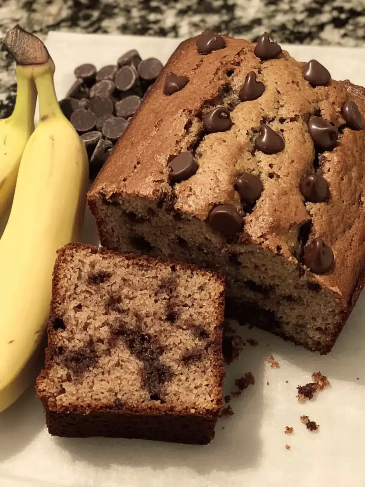 Irresistible Milk Chocolate Chip Banana Bread Bliss 3 Milk Chocolate Chip Banana Bread