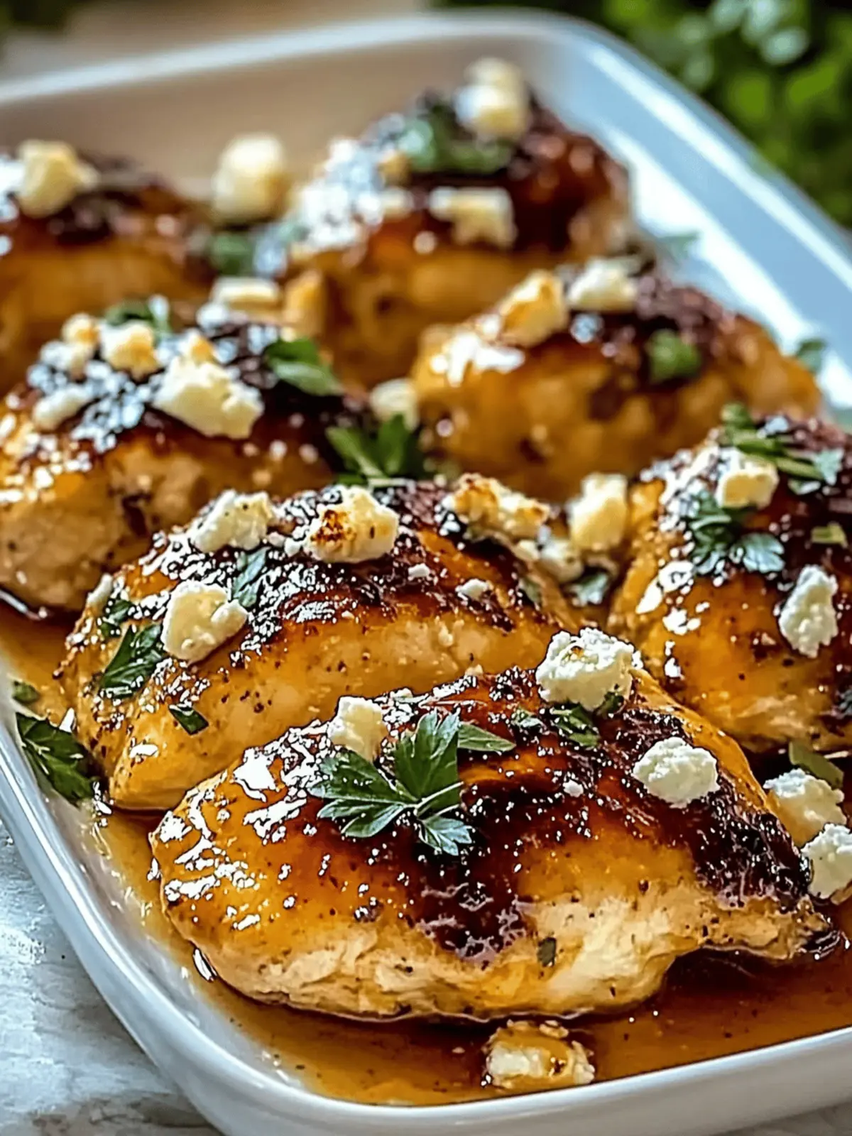 Hot Honey Feta Chicken Dish: Sweet, Spicy, and Irresistible 3 Hot Honey Feta Chicken Dish: A Deliciously Spicy and Savory Recipe