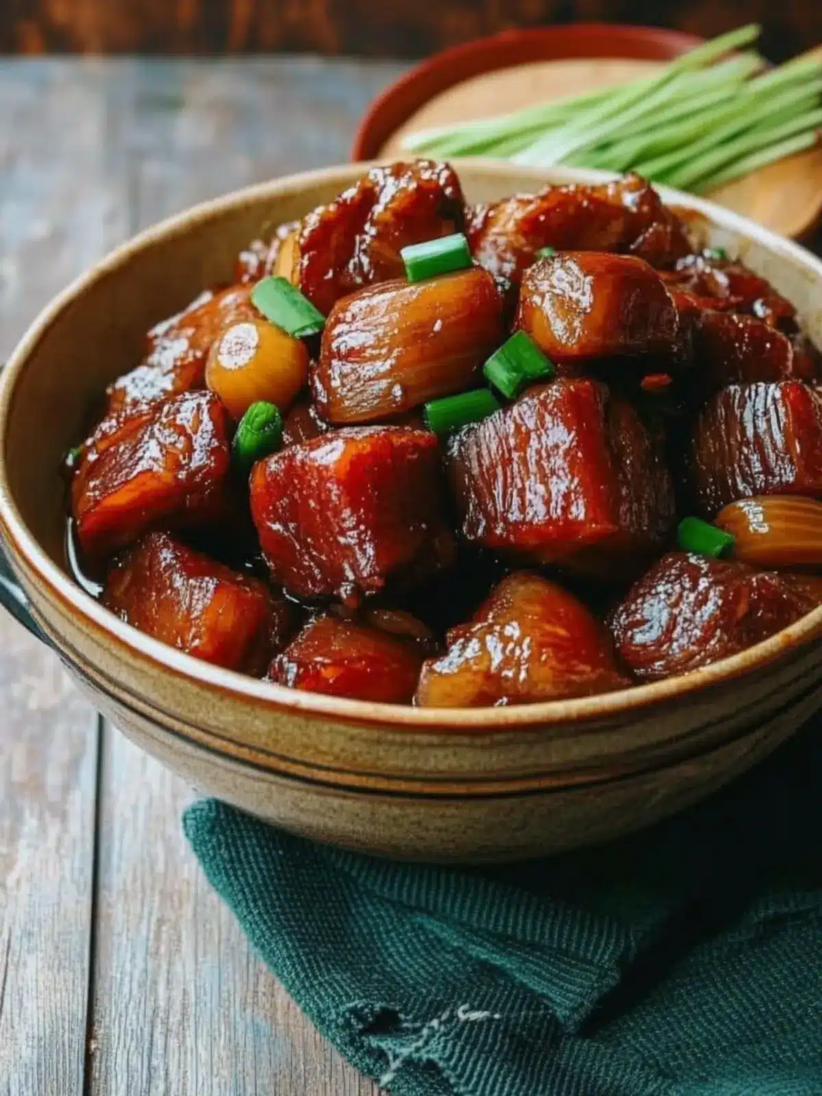 Savory Braised Pork Belly with Arrowhead Root Recipe You ll Love 2 Braised Pork Belly with Arrowhead Root