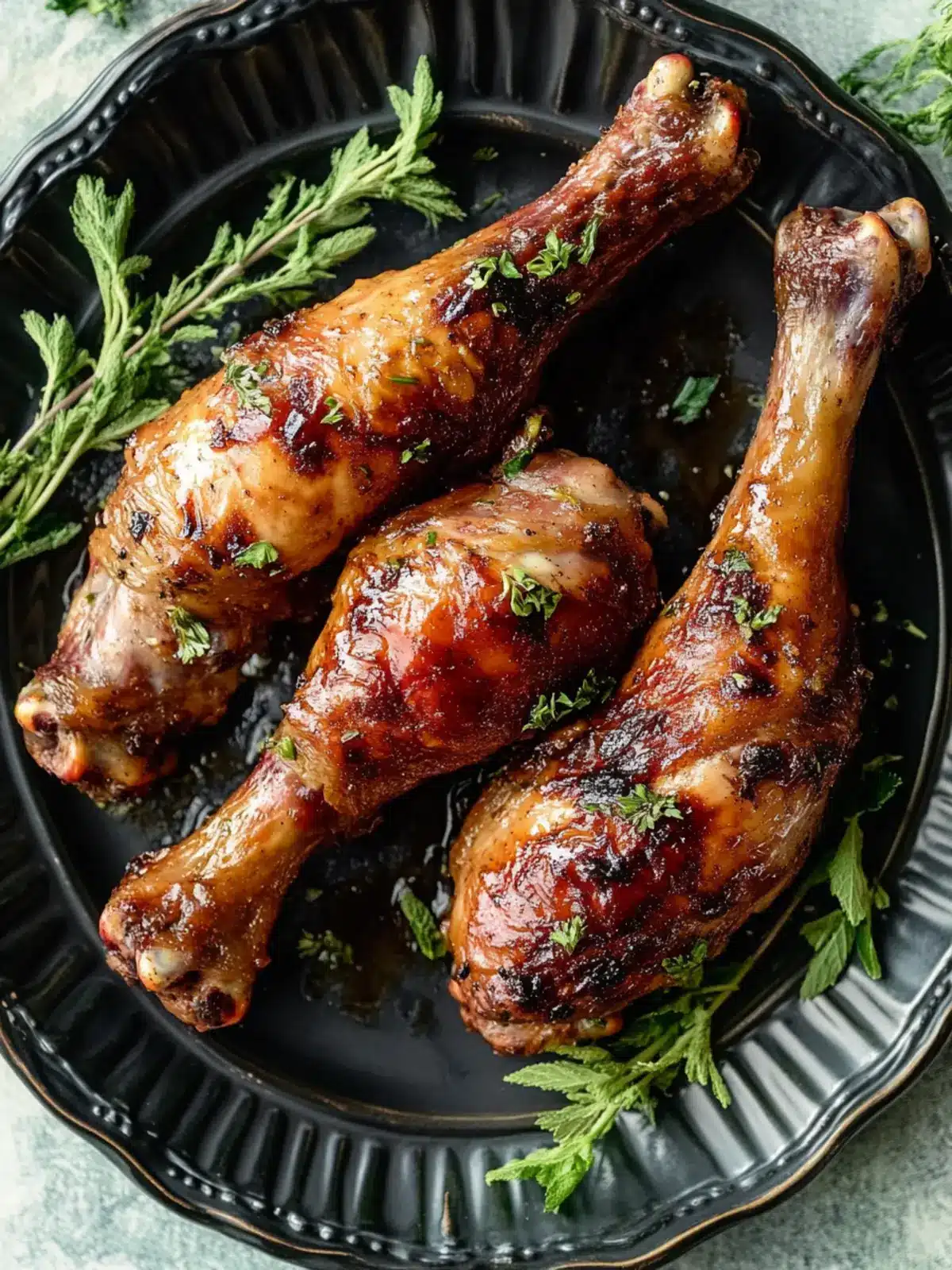 Savory Lemongrass Turkey Legs for a Flavorful Holiday Feast 4 Lemongrass Turkey Legs