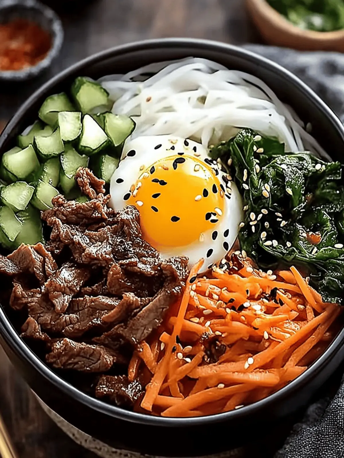 Korean Beef Bibimbap Bowl: Easy, Customizable Comfort Food 3 Korean Beef Bibimbap Bowl