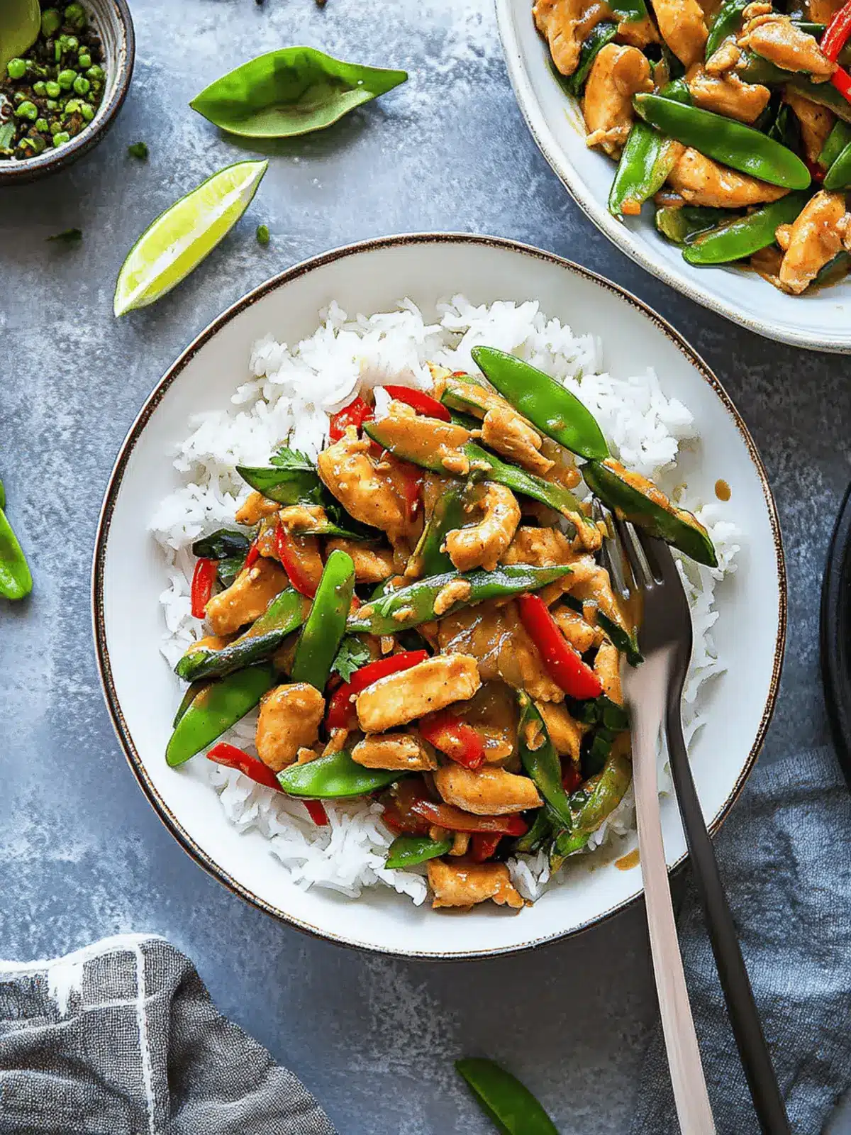 Savory Peanut Satay Chicken Stir-Fry Ready in 30 Minutes 4 Peanut Satay Chicken Stir Fry