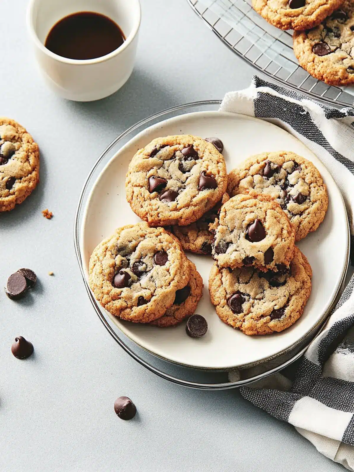 Soft Chocolate Chip Cookies Made with Whole Grain Goodness 3 Soft Chocolate Chip Cookies