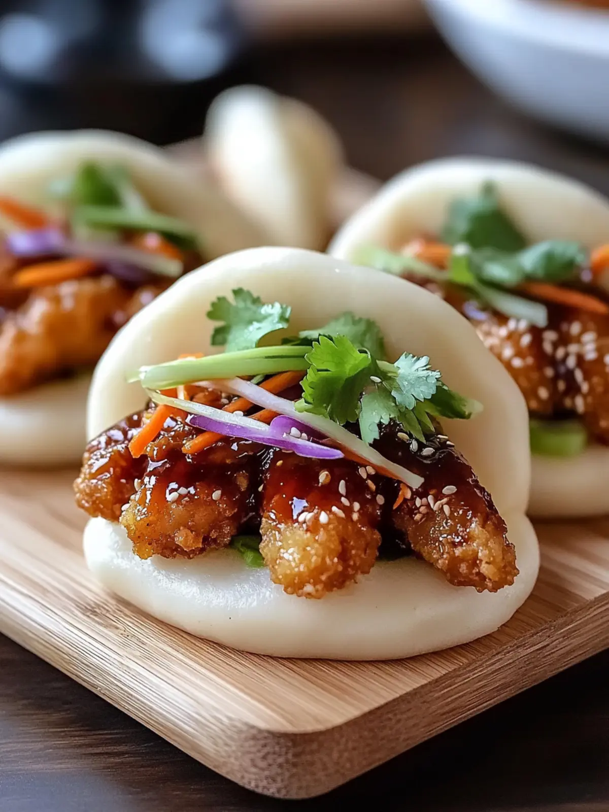 Sticky Crispy Chicken Bao Buns: Your New Favorite Comfort Food 4 Sticky Crispy Chicken Bao Buns