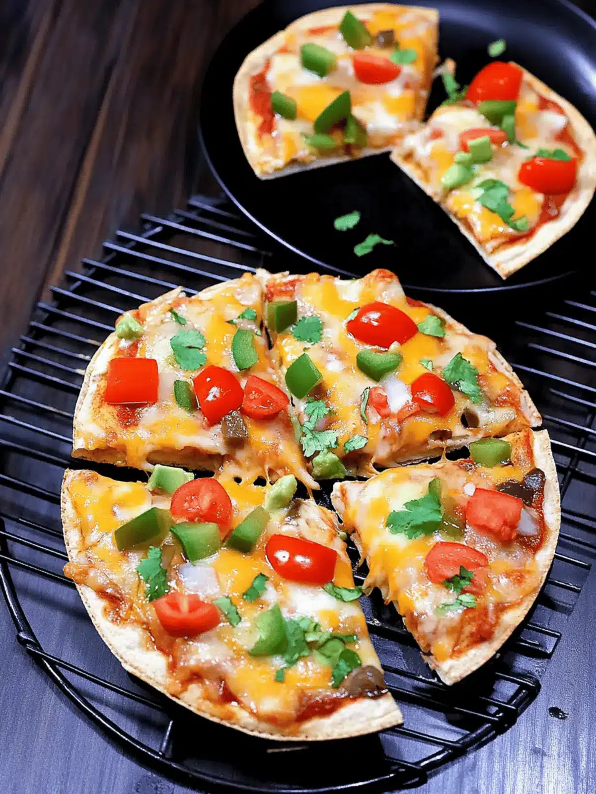 Mexican Pizza | Taco Bell Style Vegetarian Mexican Pizza