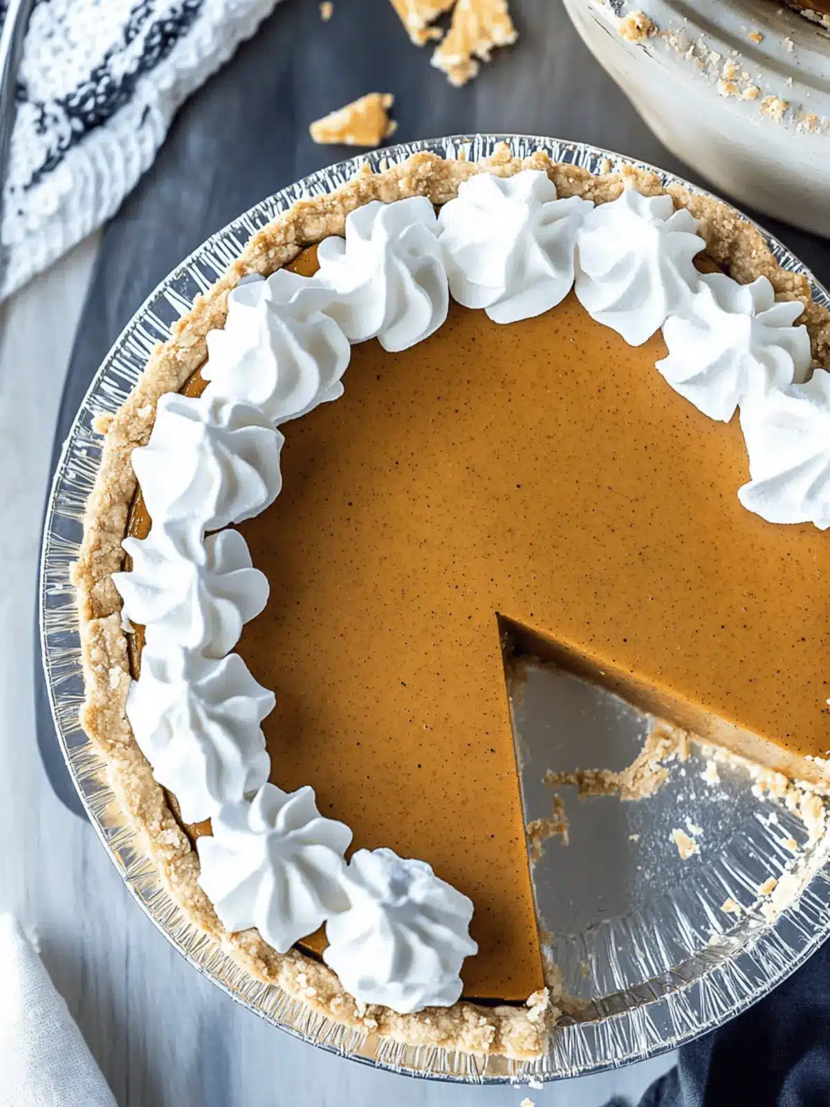 Creamy No Bake Pumpkin Pie You'll Love This Fall 3 No Bake Pumpkin Pie