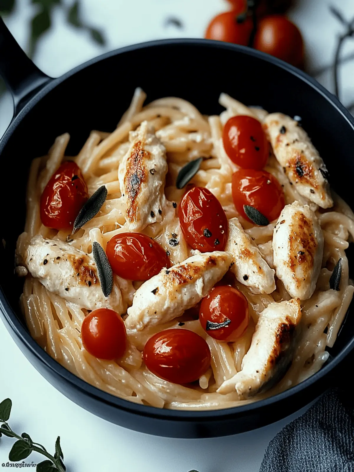 Chicken Mozzarella Pasta