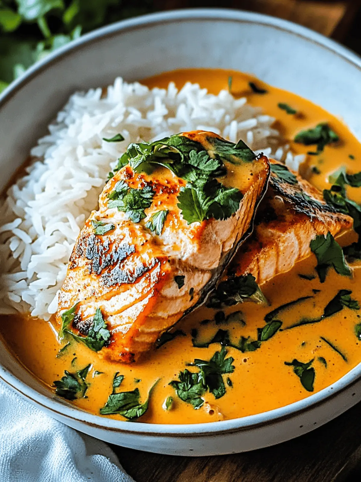 Coconut Salmon Curry