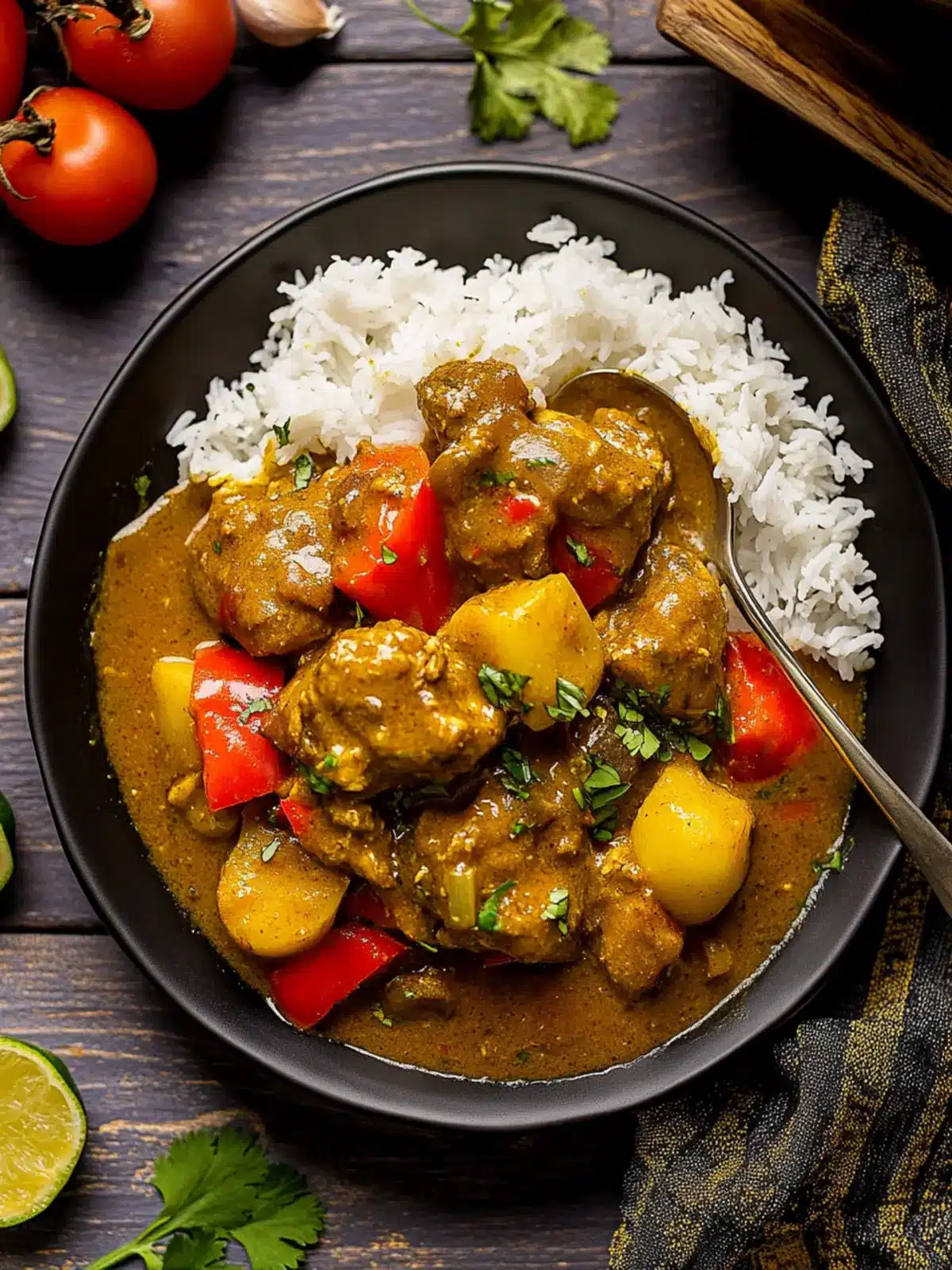 Authentic Jamaican Curry Chicken